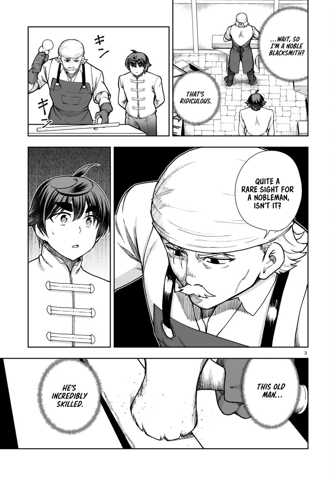 Botsuraku Youtei Nanode, Kajishokunin wo Mezasu chapter 78 page 3