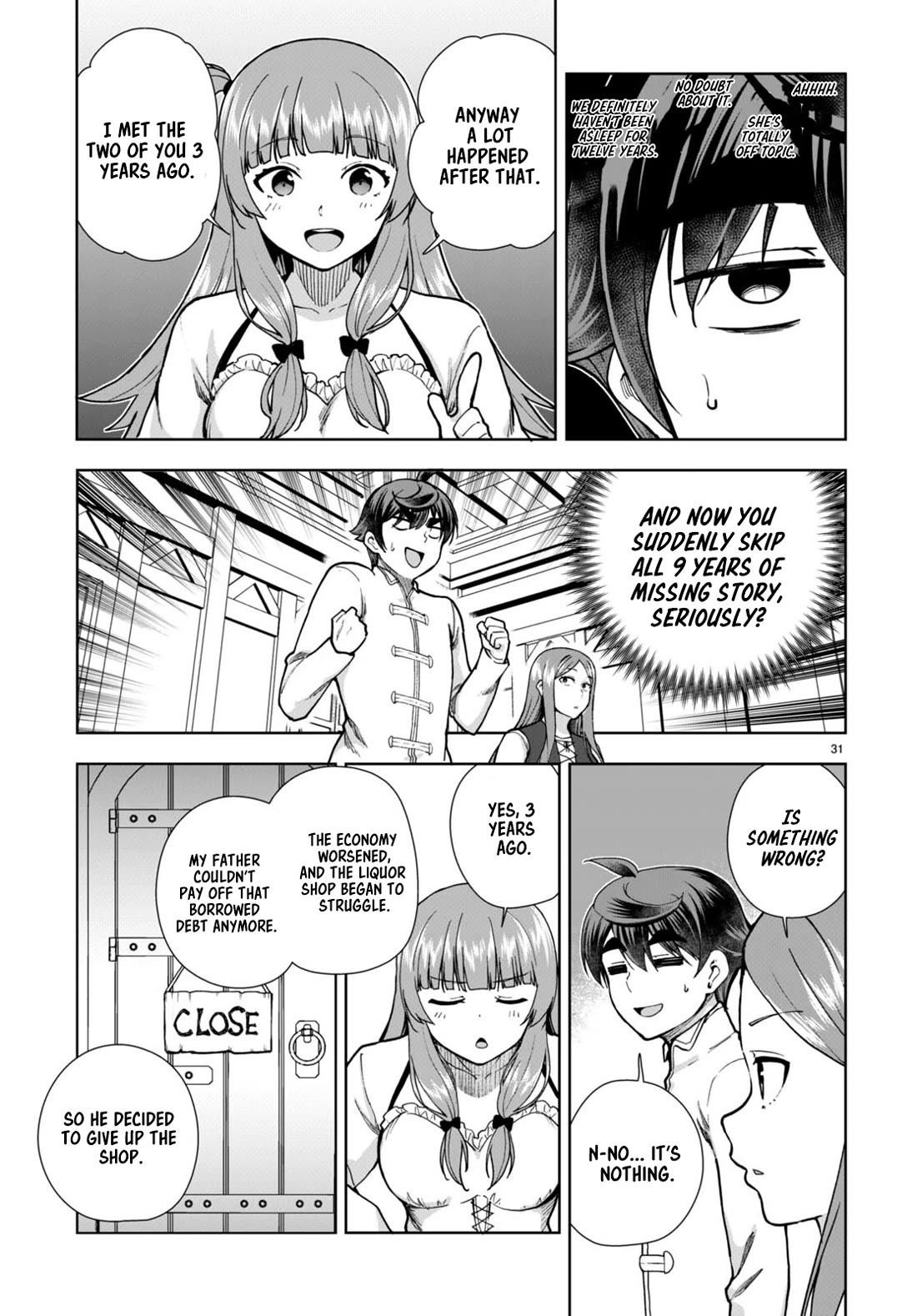Botsuraku Youtei Nanode, Kajishokunin wo Mezasu chapter 78 page 31