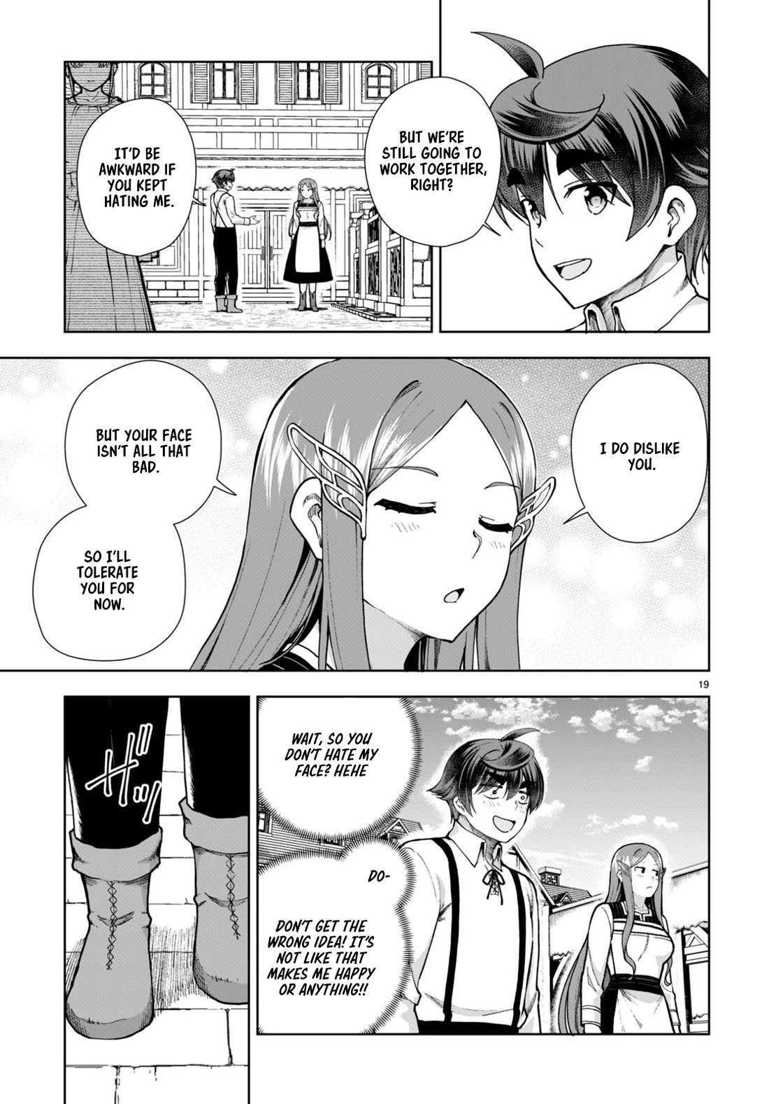 Botsuraku Youtei Nanode, Kajishokunin wo Mezasu chapter 79 page 19