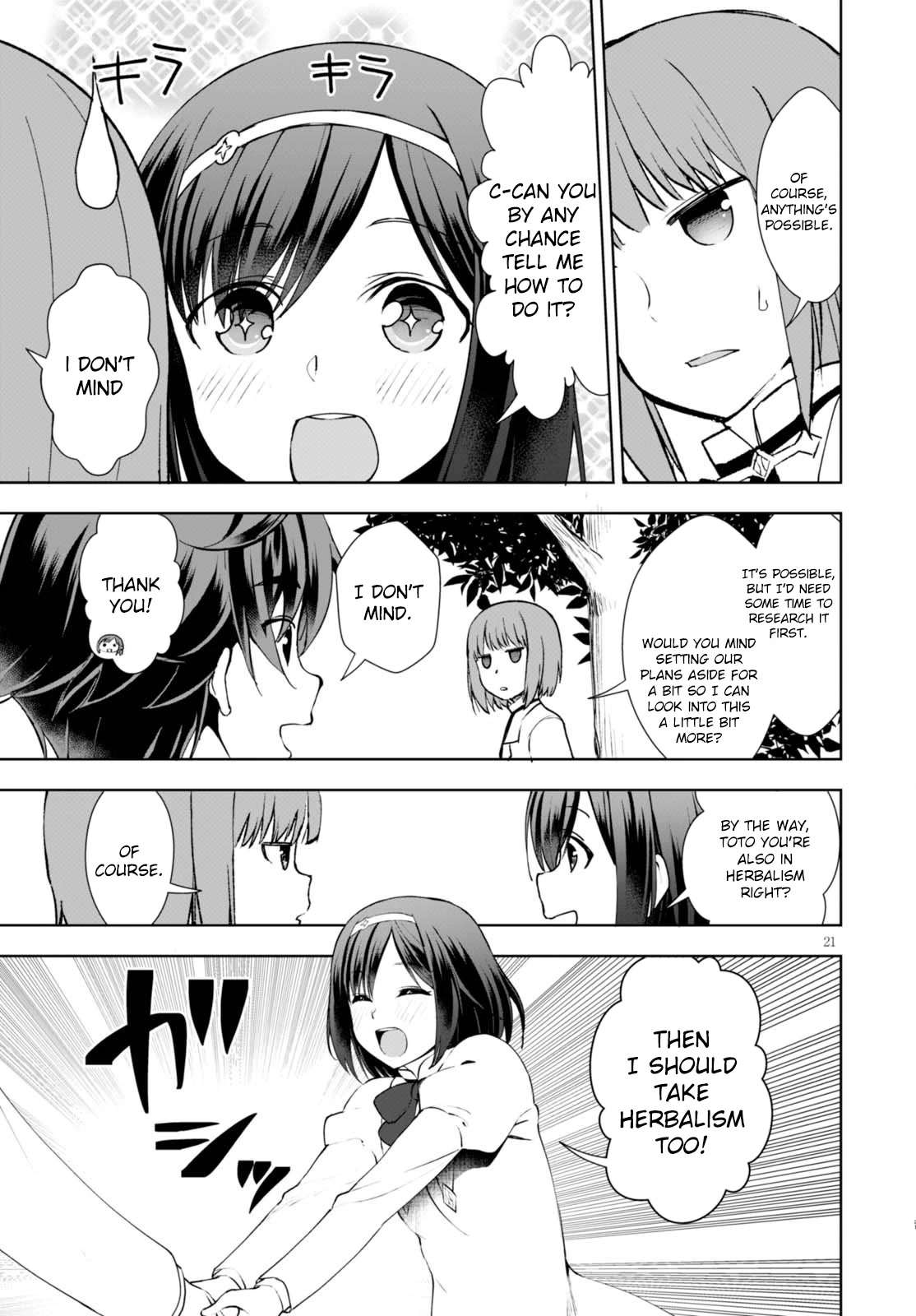 Botsuraku Youtei Nanode, Kajishokunin wo Mezasu chapter 8 page 22