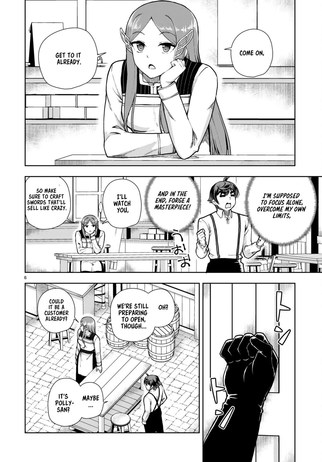 Botsuraku Youtei Nanode, Kajishokunin wo Mezasu chapter 80 page 6