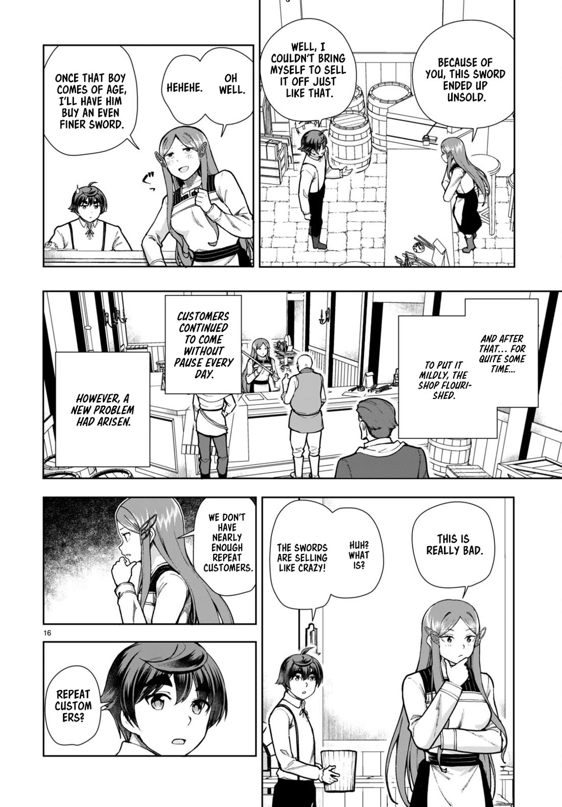 Botsuraku Youtei Nanode, Kajishokunin wo Mezasu chapter 81 page 16