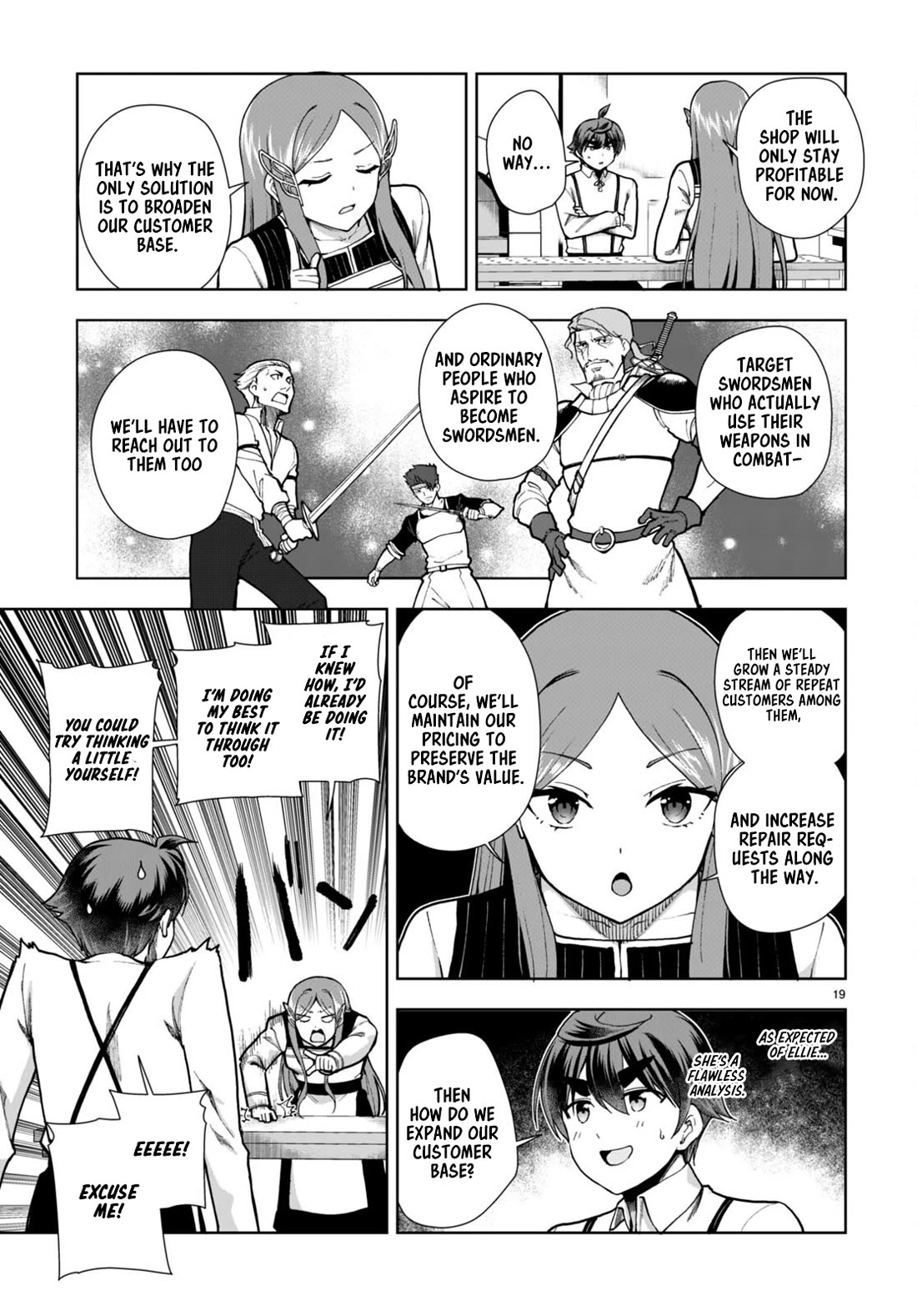 Botsuraku Youtei Nanode, Kajishokunin wo Mezasu chapter 81 page 19