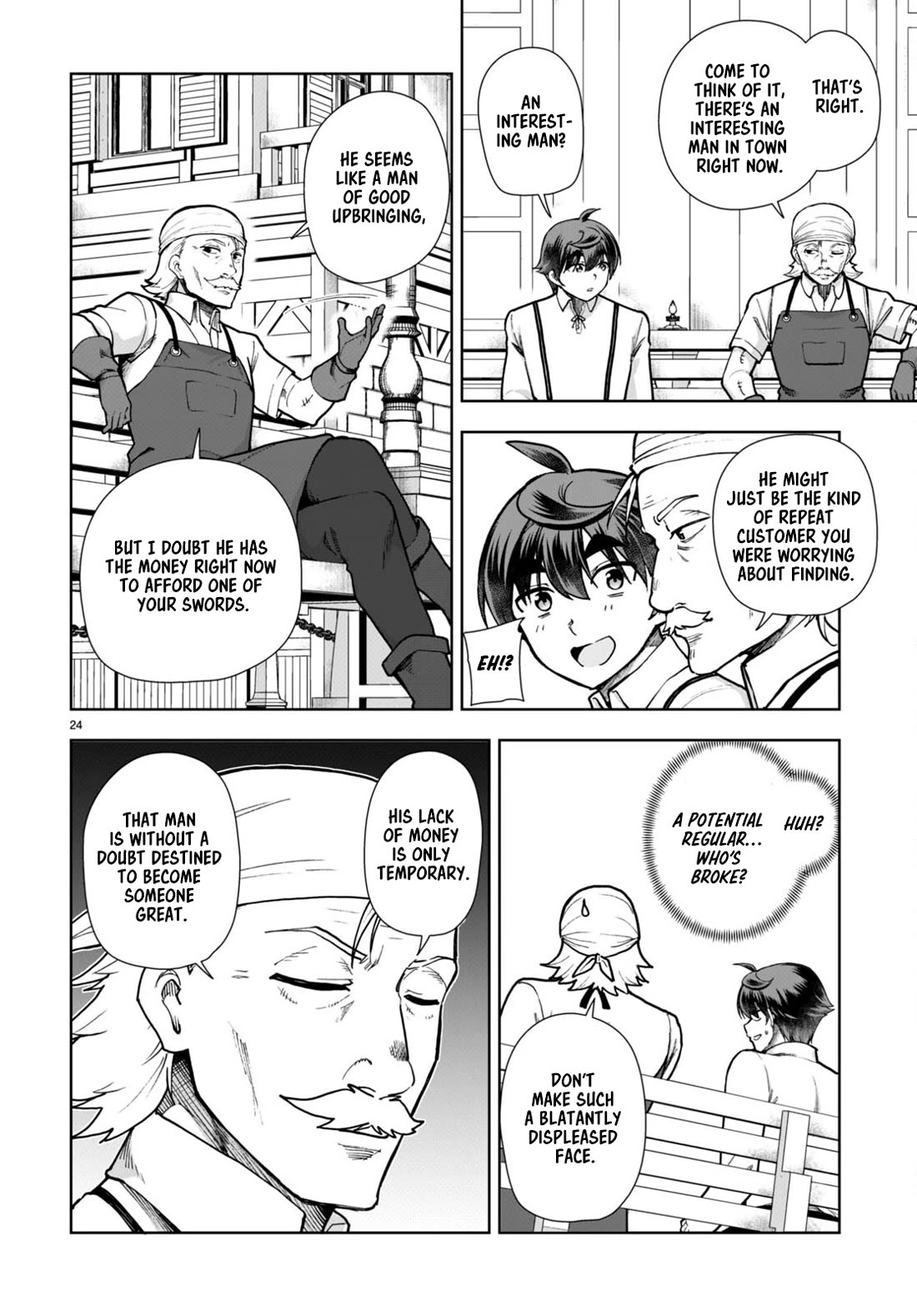 Botsuraku Youtei Nanode, Kajishokunin wo Mezasu chapter 81 page 24