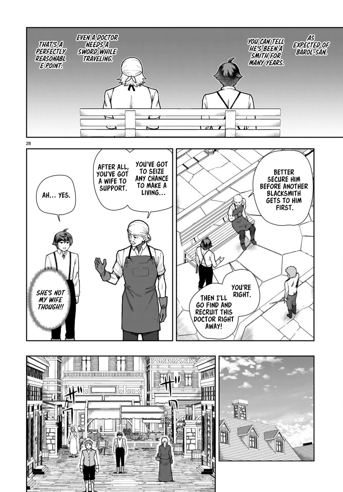 Botsuraku Youtei Nanode, Kajishokunin wo Mezasu chapter 81 page 28