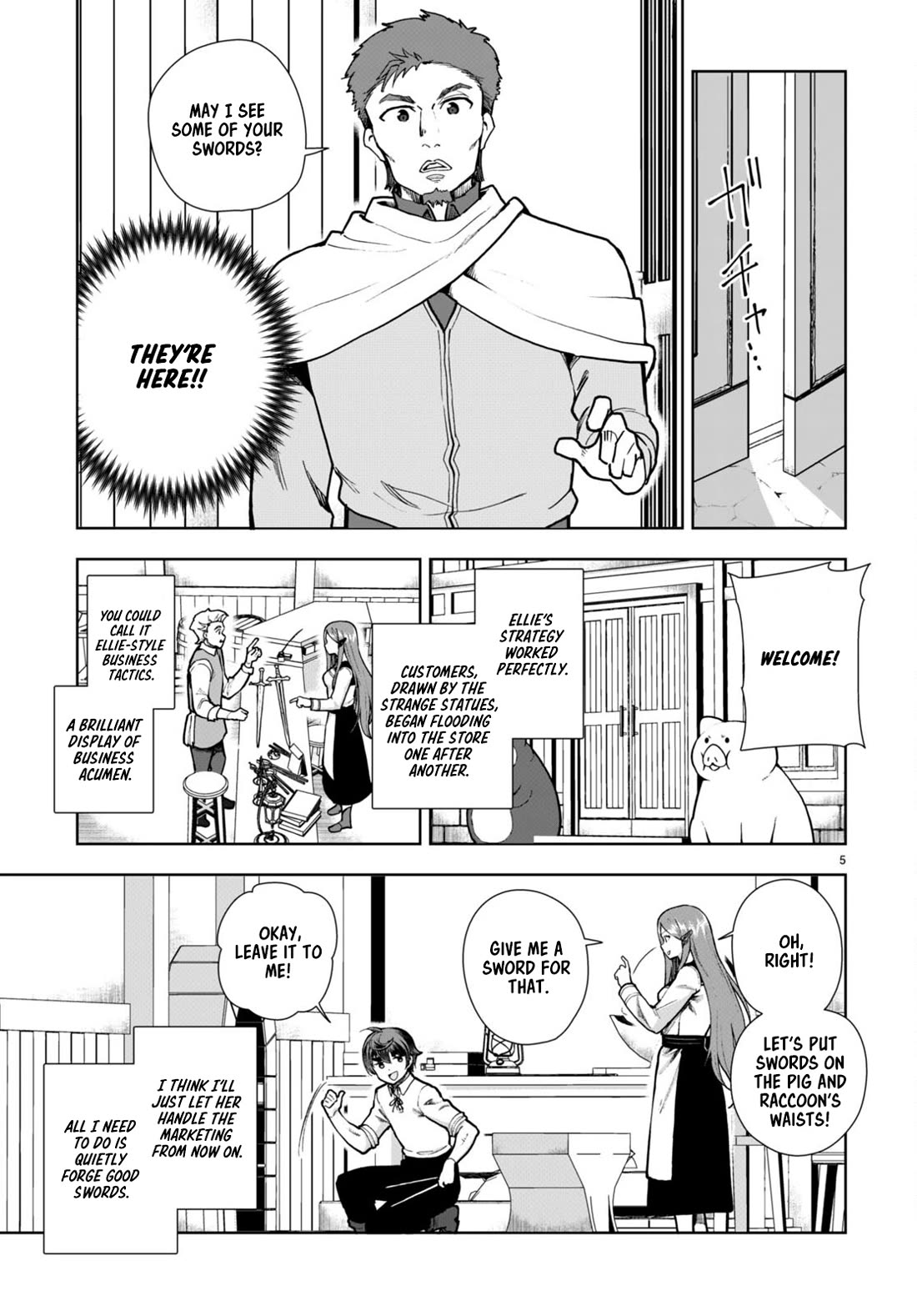 Botsuraku Youtei Nanode, Kajishokunin wo Mezasu chapter 81 page 5