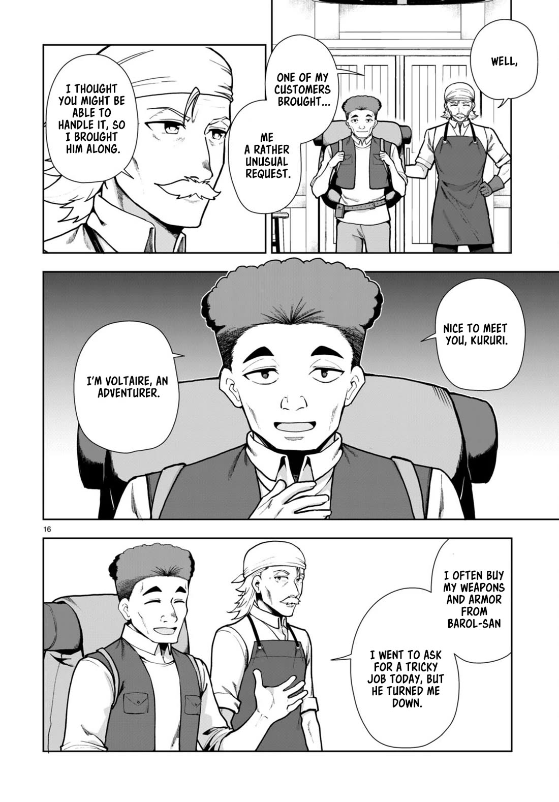 Botsuraku Youtei Nanode, Kajishokunin wo Mezasu chapter 82 page 16