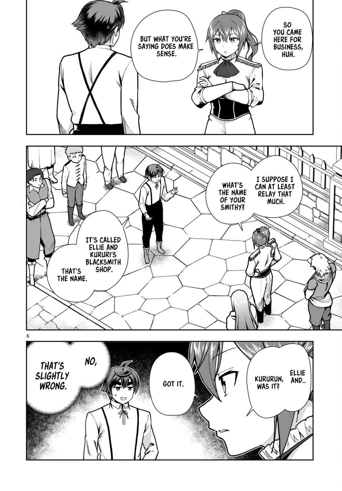 Botsuraku Youtei Nanode, Kajishokunin wo Mezasu chapter 82 page 6