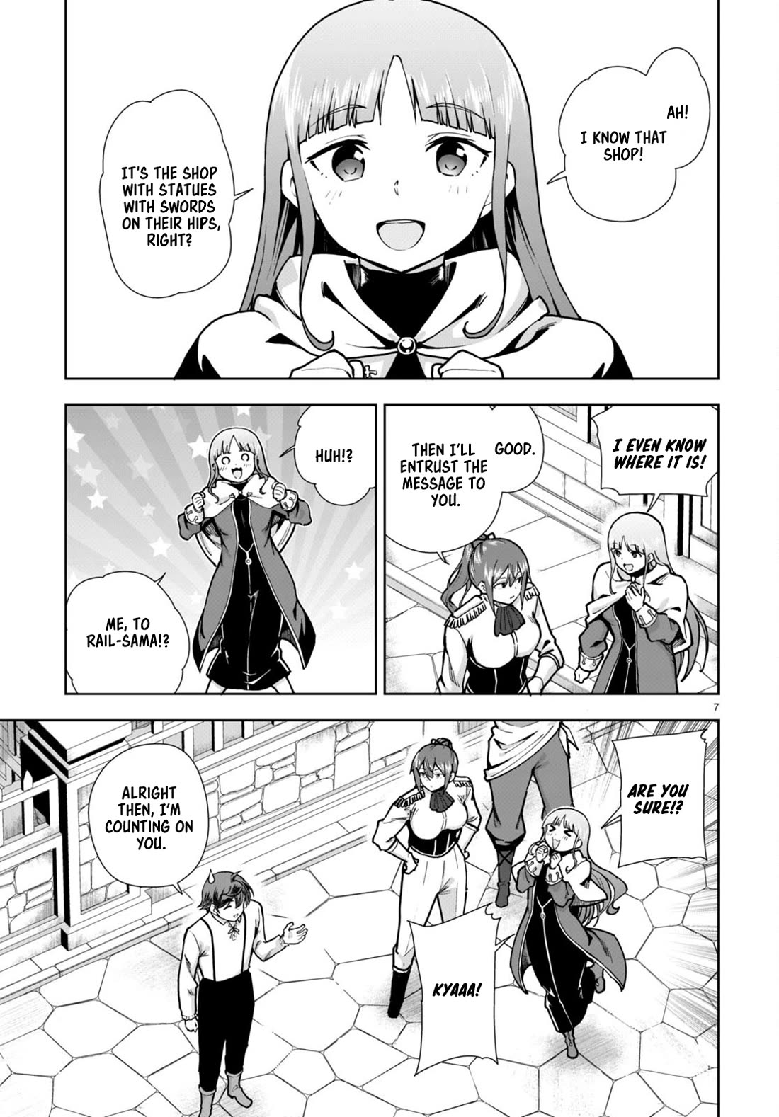 Botsuraku Youtei Nanode, Kajishokunin wo Mezasu chapter 82 page 7