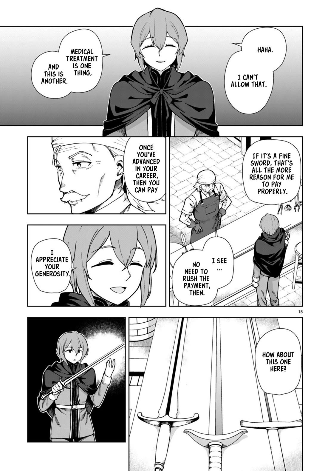 Botsuraku Youtei Nanode, Kajishokunin wo Mezasu chapter 83 page 15