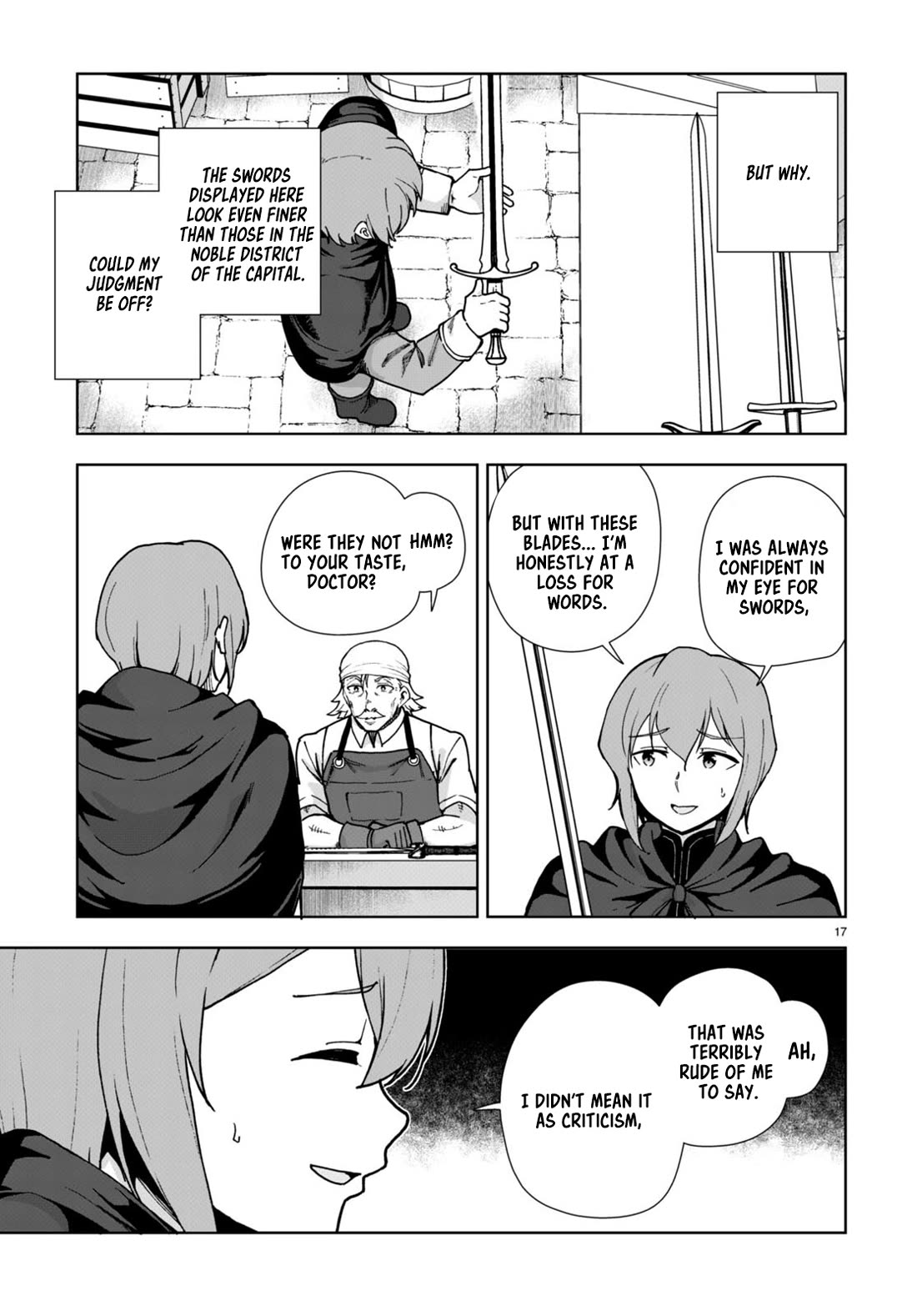 Botsuraku Youtei Nanode, Kajishokunin wo Mezasu chapter 83 page 17