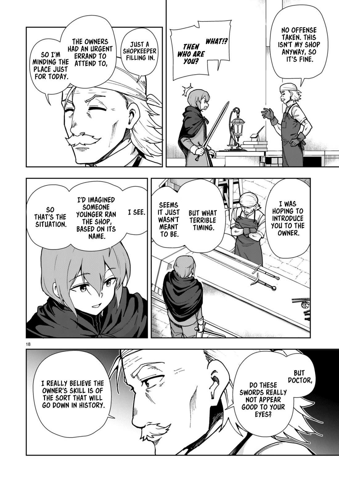 Botsuraku Youtei Nanode, Kajishokunin wo Mezasu chapter 83 page 18