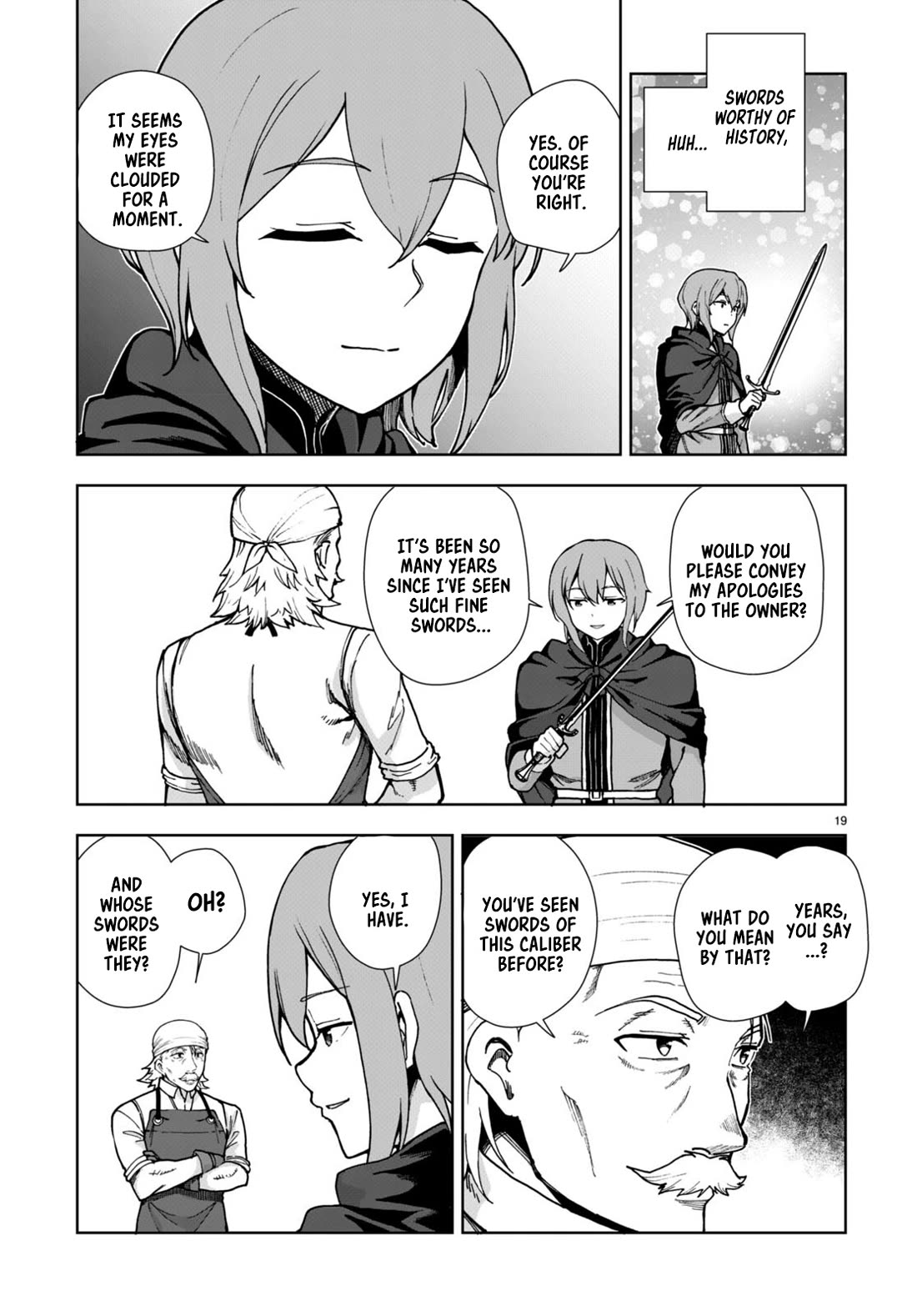 Botsuraku Youtei Nanode, Kajishokunin wo Mezasu chapter 83 page 19