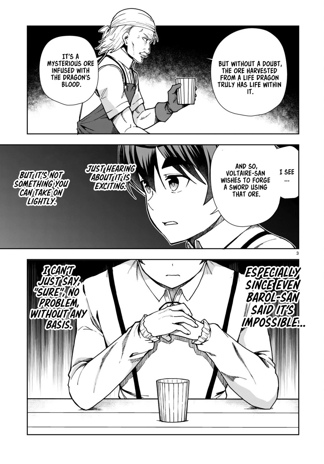 Botsuraku Youtei Nanode, Kajishokunin wo Mezasu chapter 83 page 3