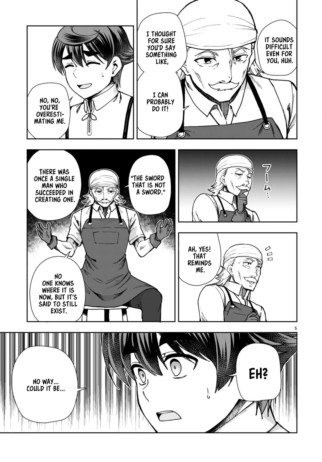 Botsuraku Youtei Nanode, Kajishokunin wo Mezasu chapter 83 page 5