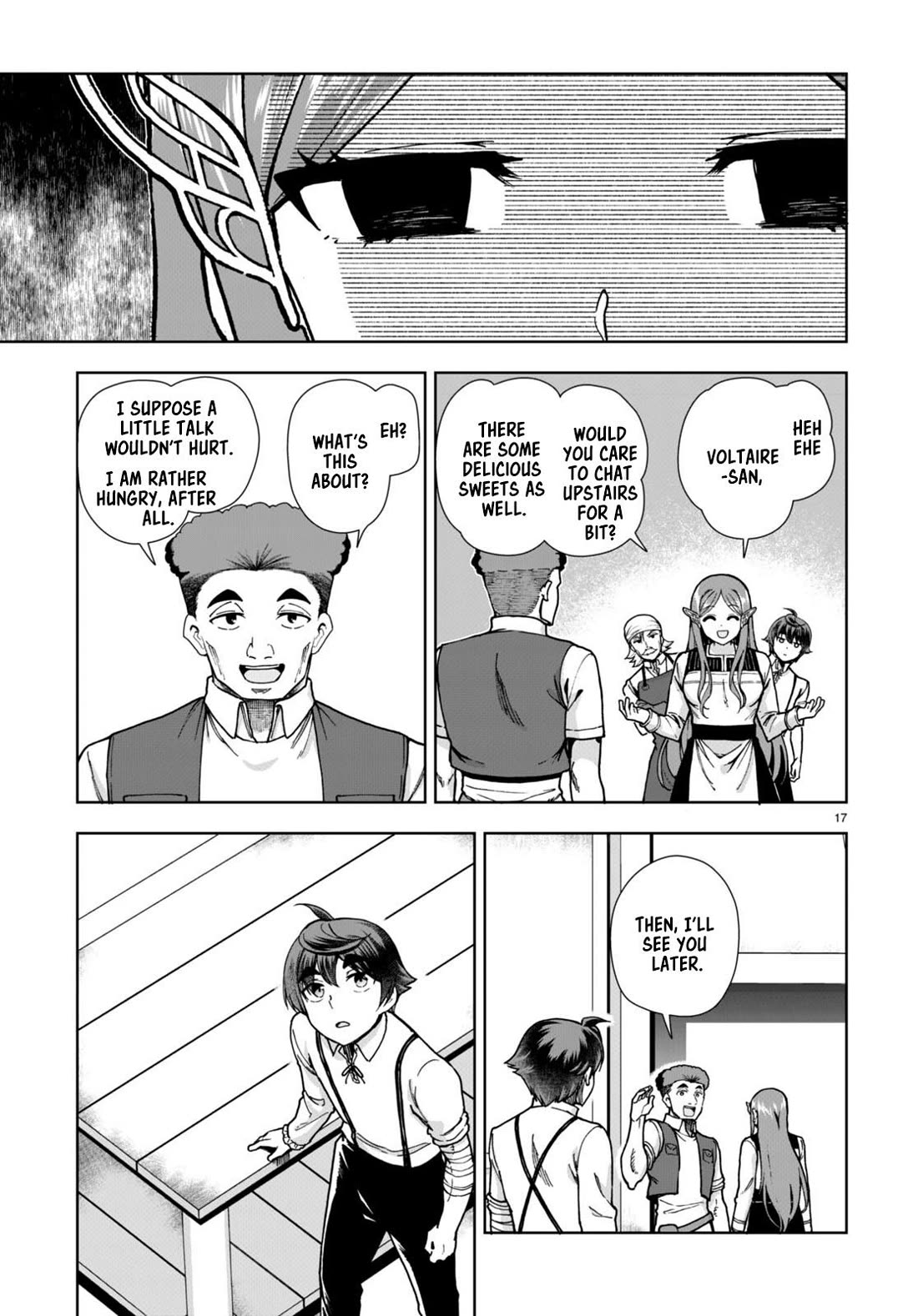 Botsuraku Youtei Nanode, Kajishokunin wo Mezasu chapter 84 page 19