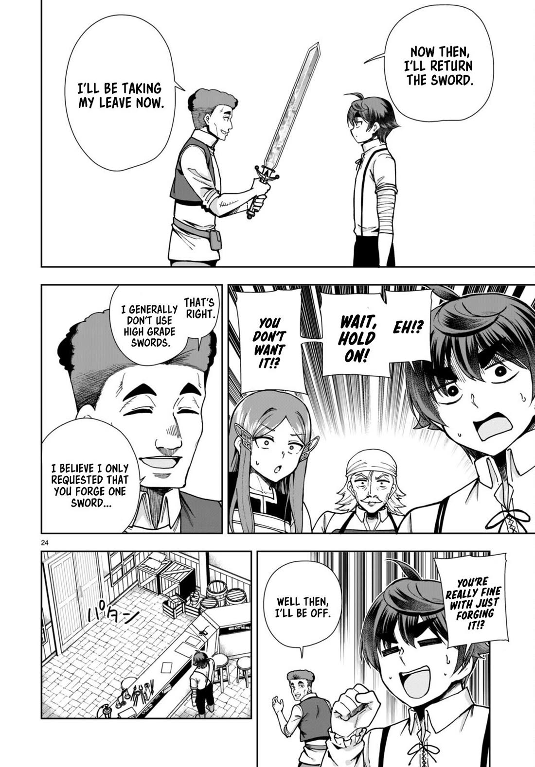 Botsuraku Youtei Nanode, Kajishokunin wo Mezasu chapter 84 page 26