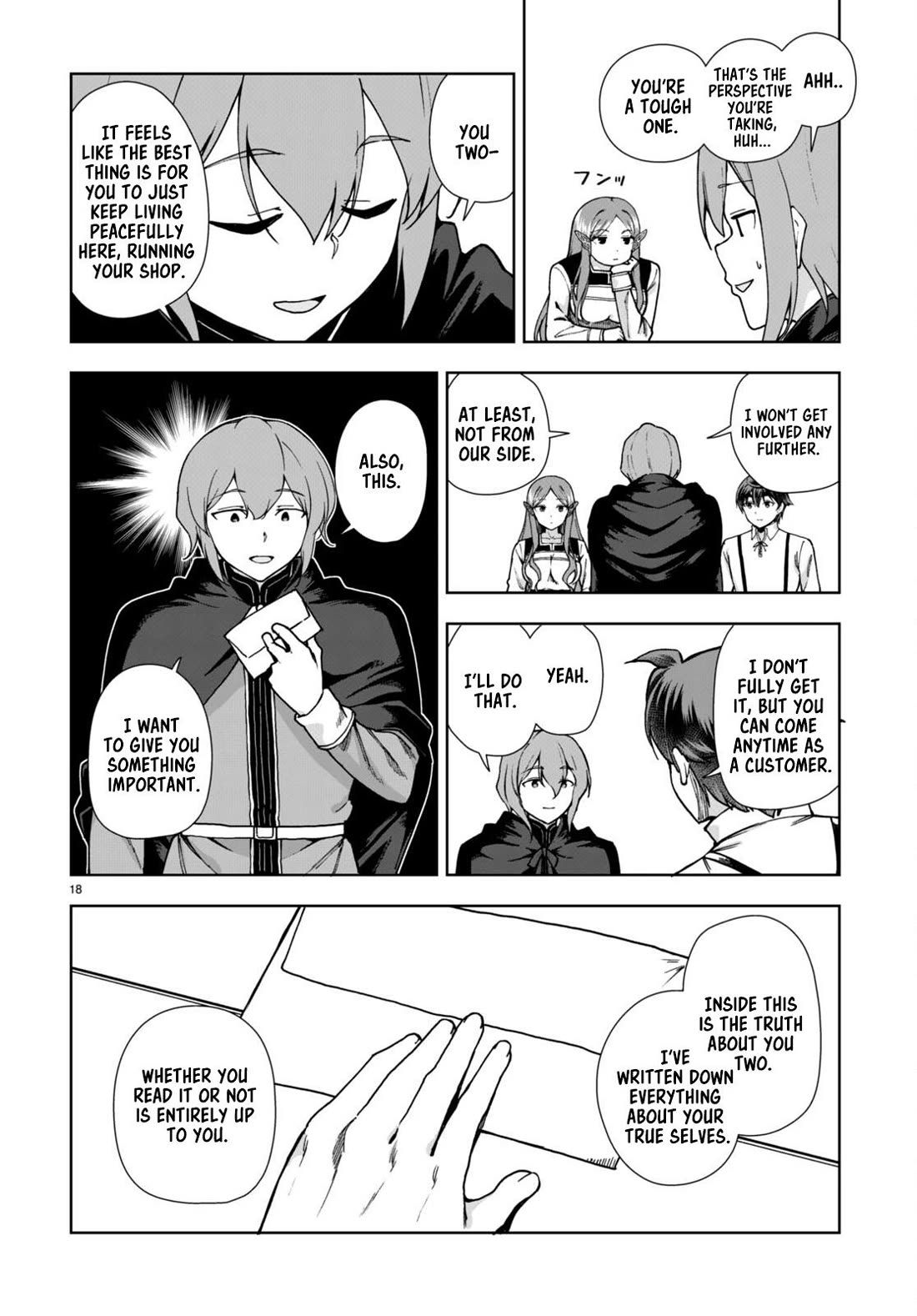 Botsuraku Youtei Nanode, Kajishokunin wo Mezasu chapter 85 page 18