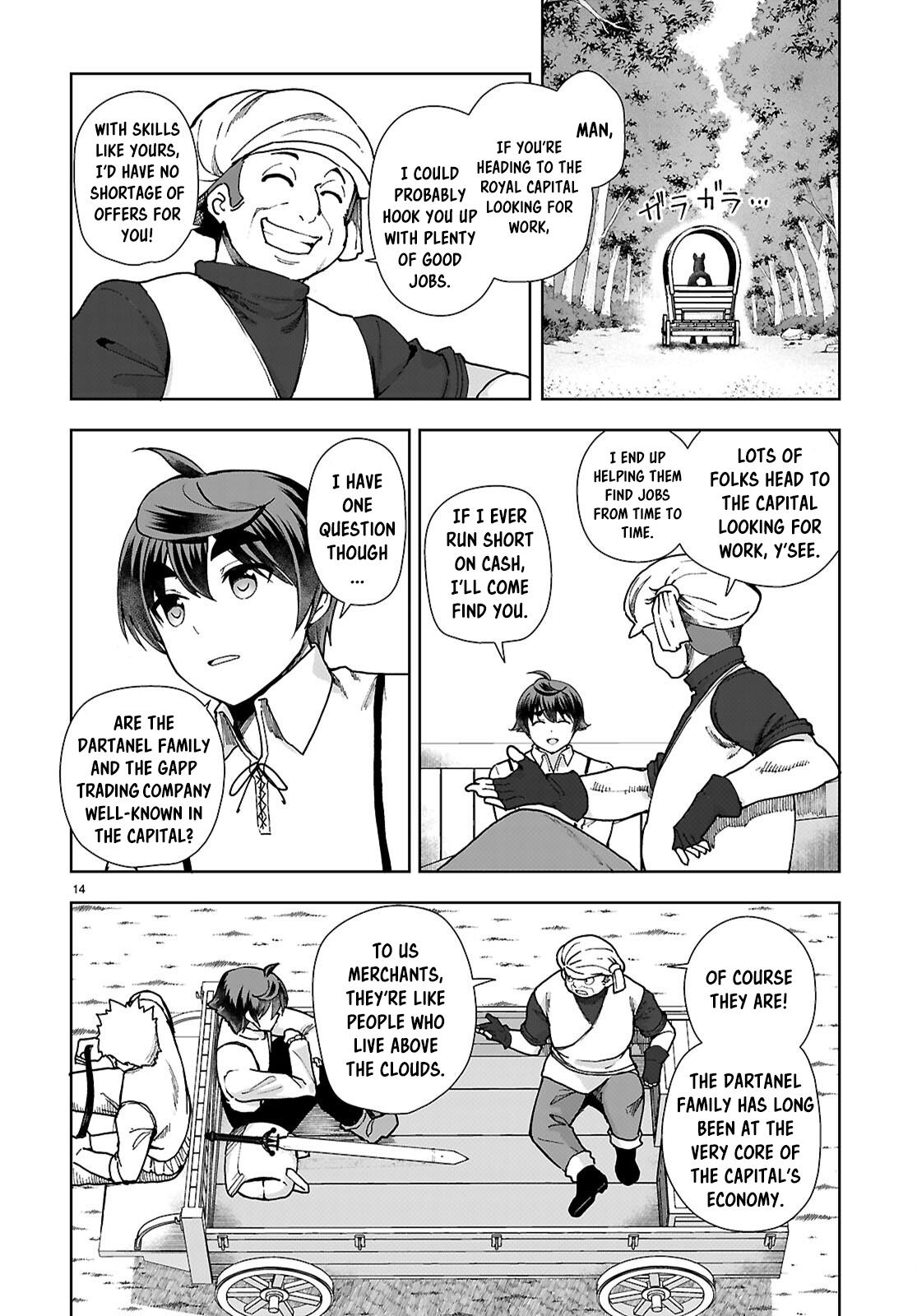 Botsuraku Youtei Nanode, Kajishokunin wo Mezasu chapter 87 page 14