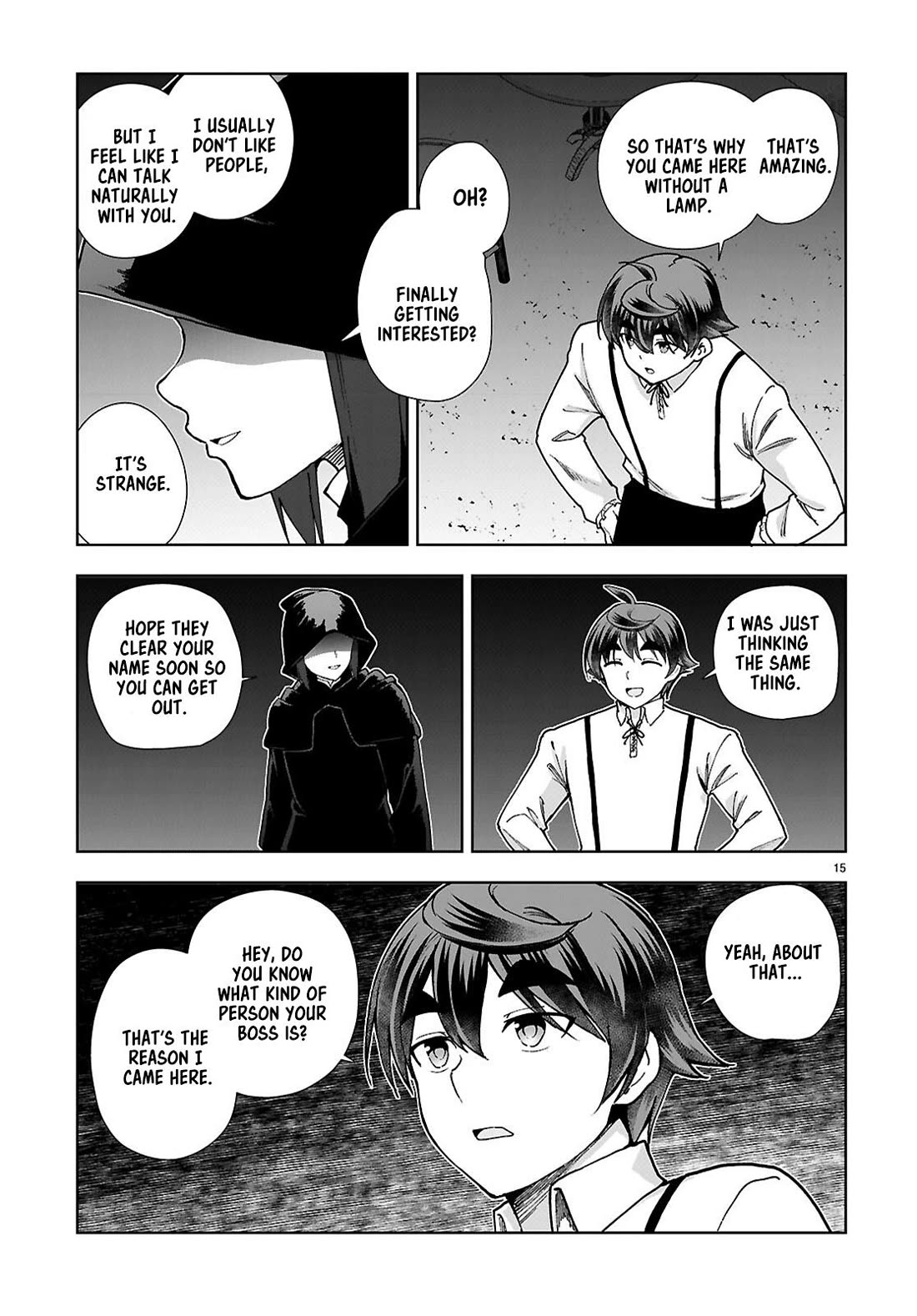 Botsuraku Youtei Nanode, Kajishokunin wo Mezasu chapter 88 page 15