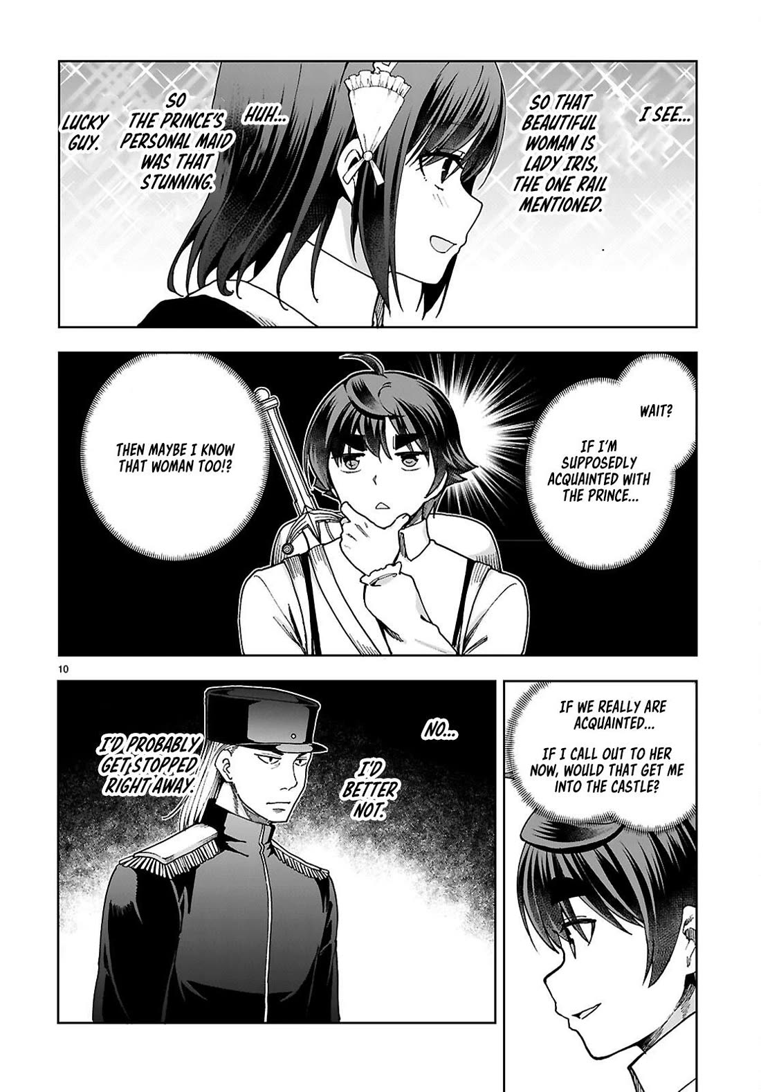 Botsuraku Youtei Nanode, Kajishokunin wo Mezasu chapter 89 page 12