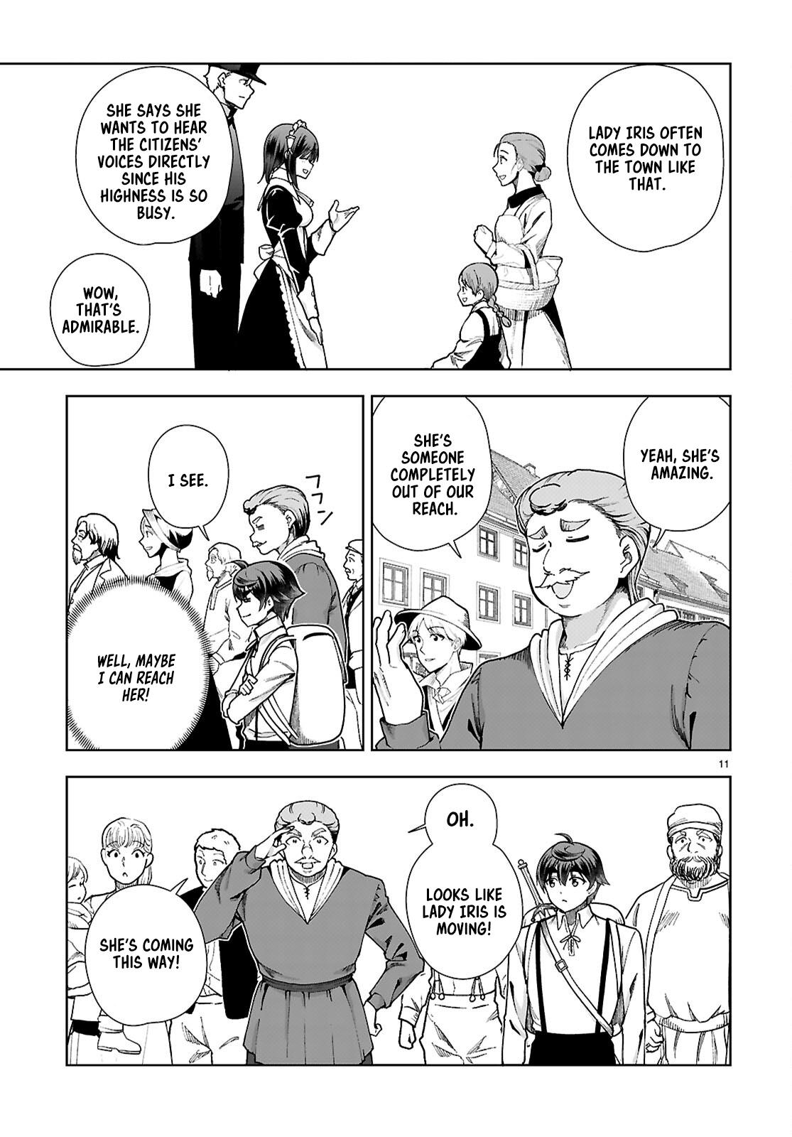 Botsuraku Youtei Nanode, Kajishokunin wo Mezasu chapter 89 page 13