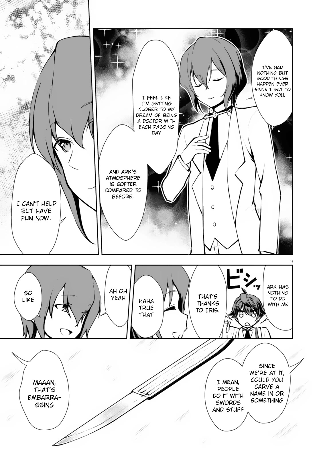 Botsuraku Youtei Nanode, Kajishokunin wo Mezasu chapter 9 page 10