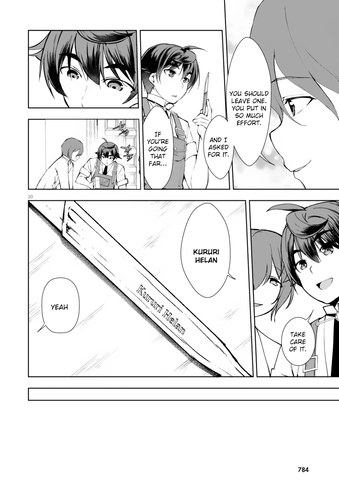 Botsuraku Youtei Nanode, Kajishokunin wo Mezasu chapter 9 page 11