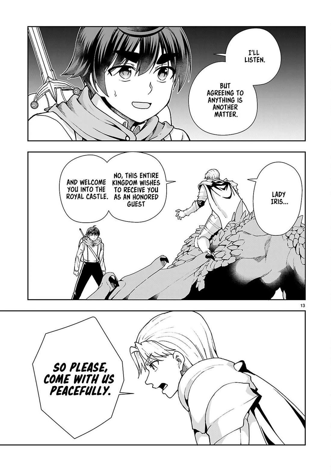 Botsuraku Youtei Nanode, Kajishokunin wo Mezasu chapter 90 page 13