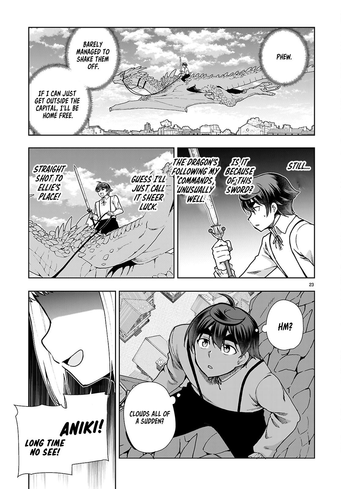 Botsuraku Youtei Nanode, Kajishokunin wo Mezasu chapter 90 page 23