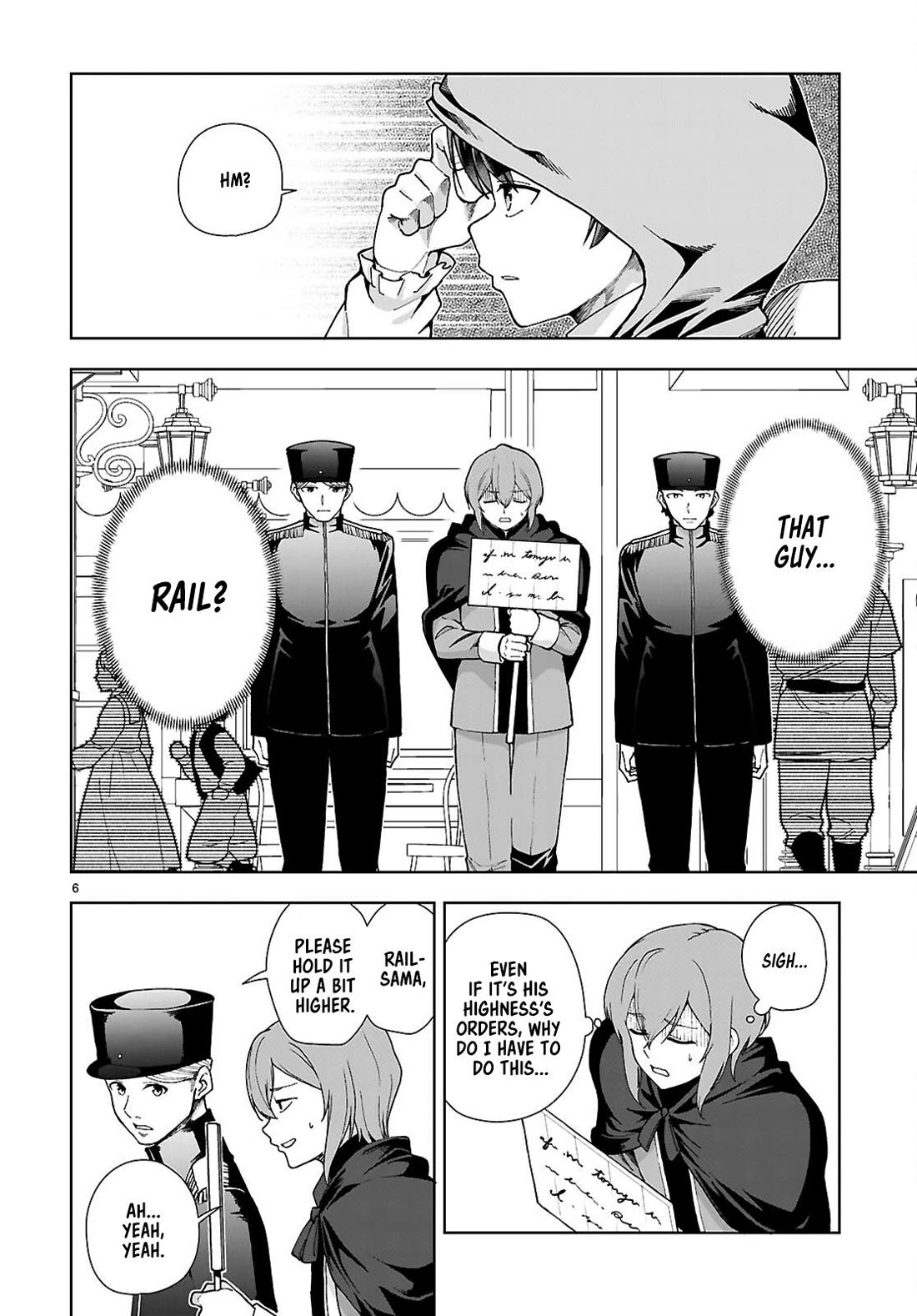 Botsuraku Youtei Nanode, Kajishokunin wo Mezasu chapter 90 page 6