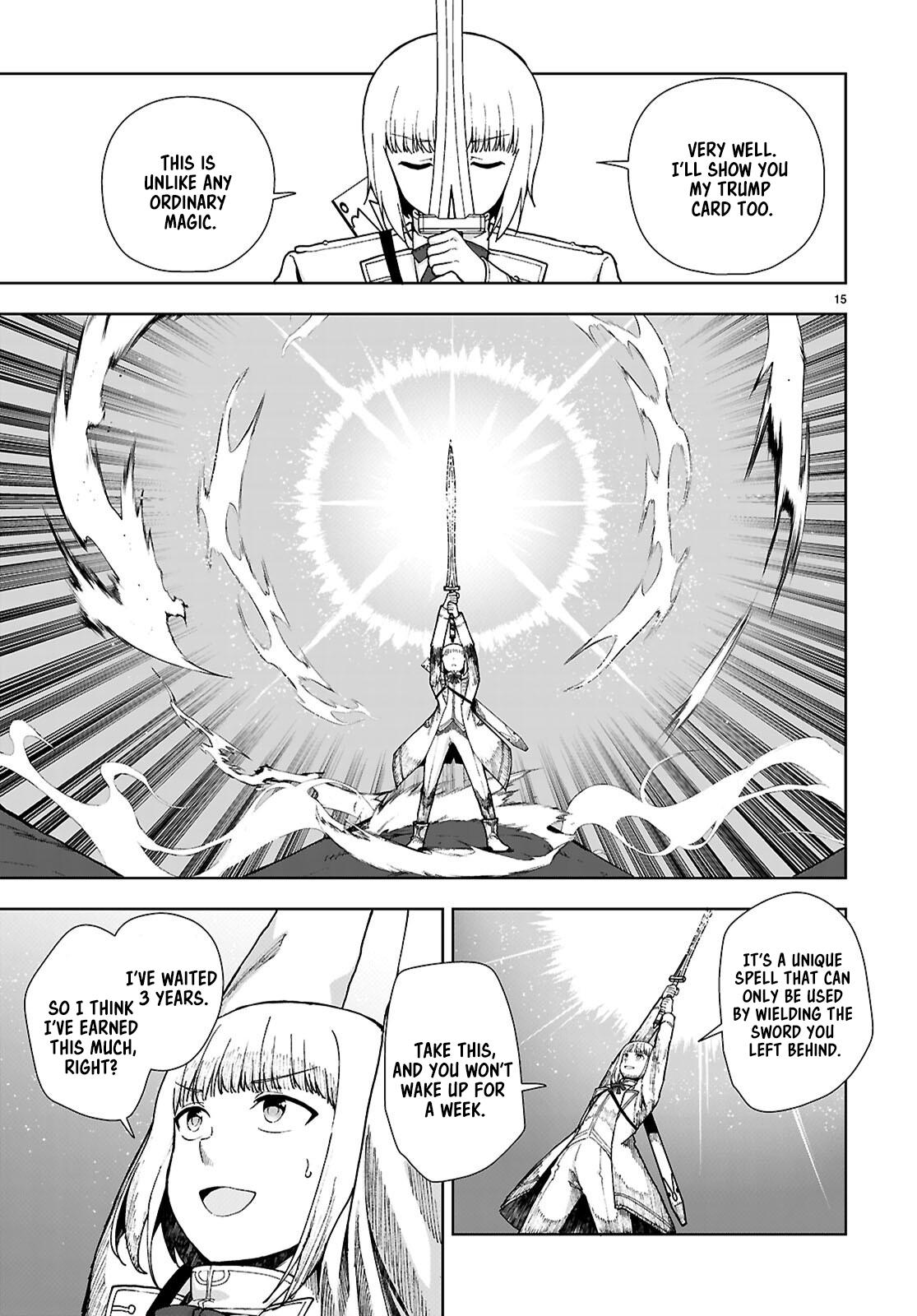 Botsuraku Youtei Nanode, Kajishokunin wo Mezasu chapter 91 page 15