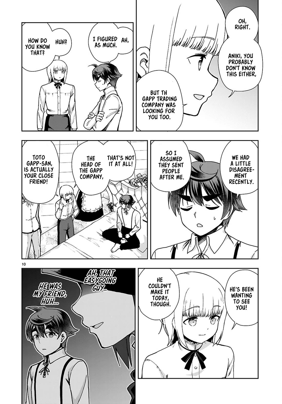 Botsuraku Youtei Nanode, Kajishokunin wo Mezasu chapter 92 page 10