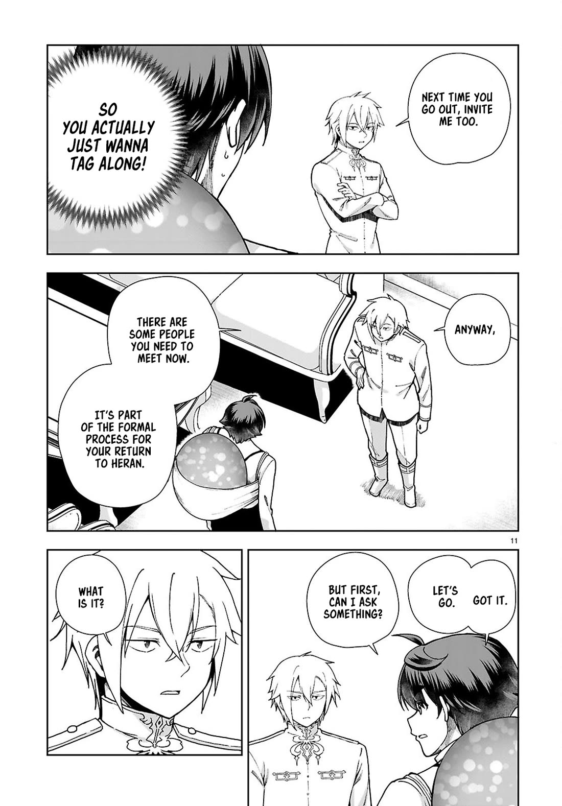 Botsuraku Youtei Nanode, Kajishokunin wo Mezasu chapter 93 page 11