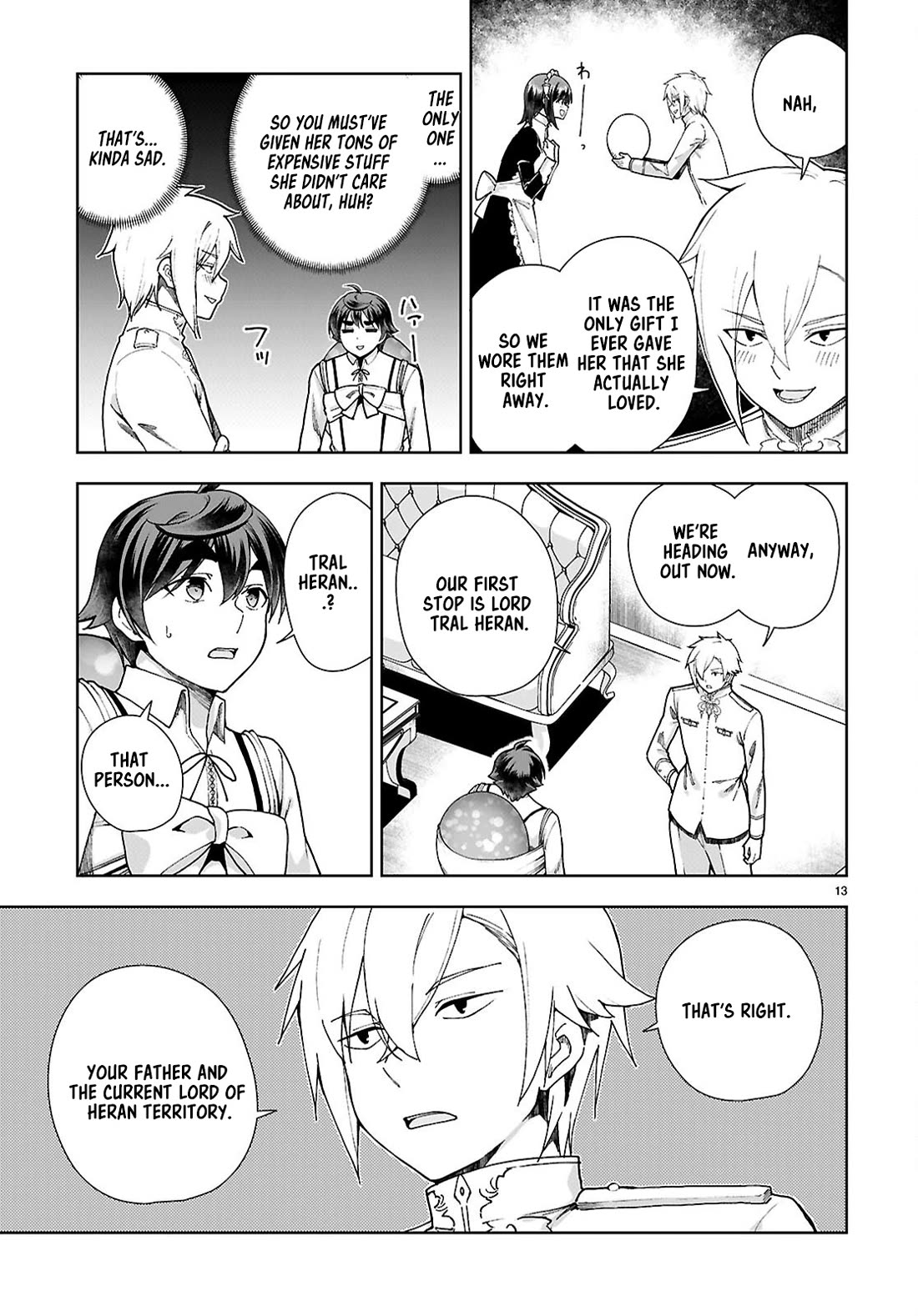 Botsuraku Youtei Nanode, Kajishokunin wo Mezasu chapter 93 page 13