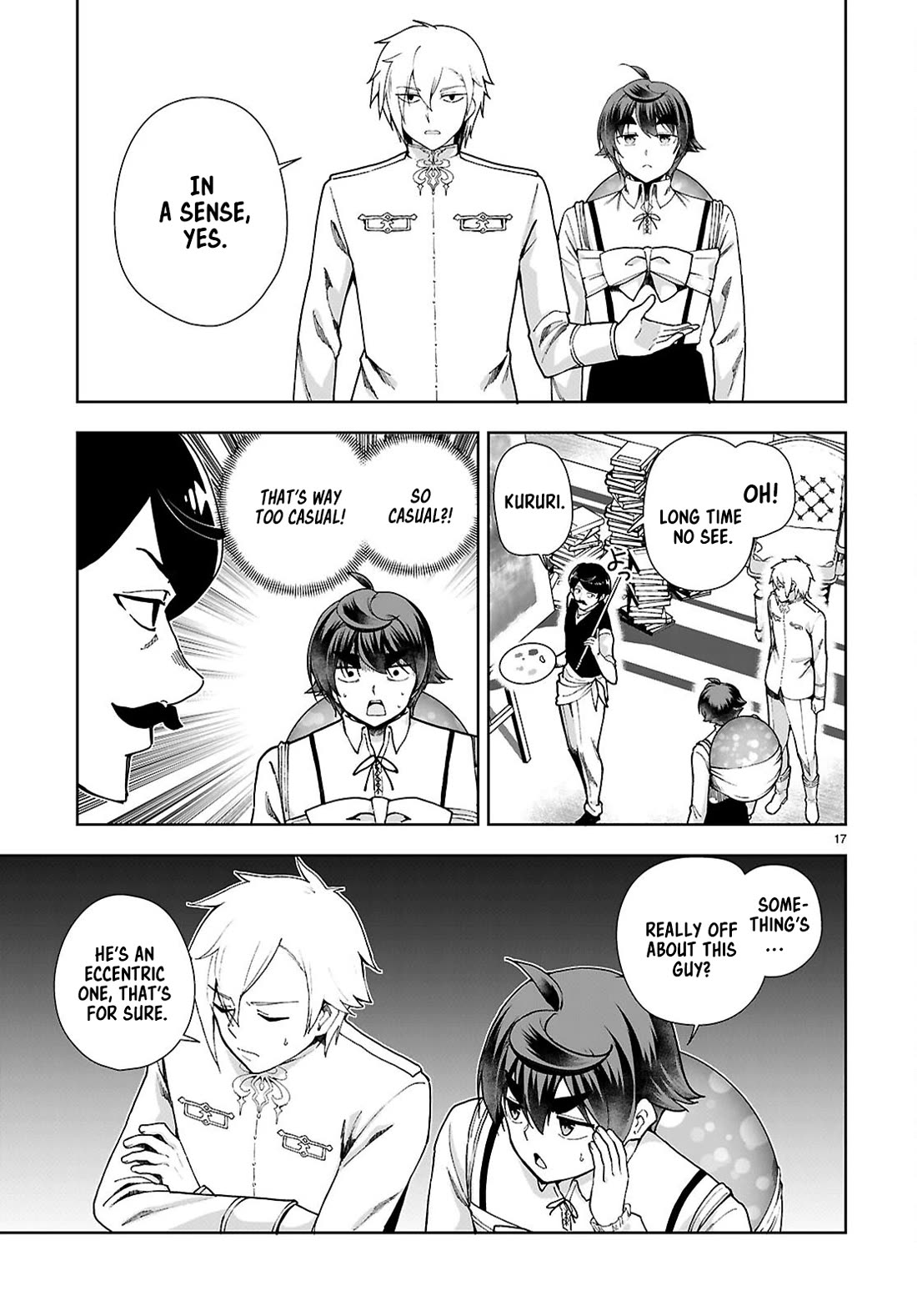 Botsuraku Youtei Nanode, Kajishokunin wo Mezasu chapter 93 page 17