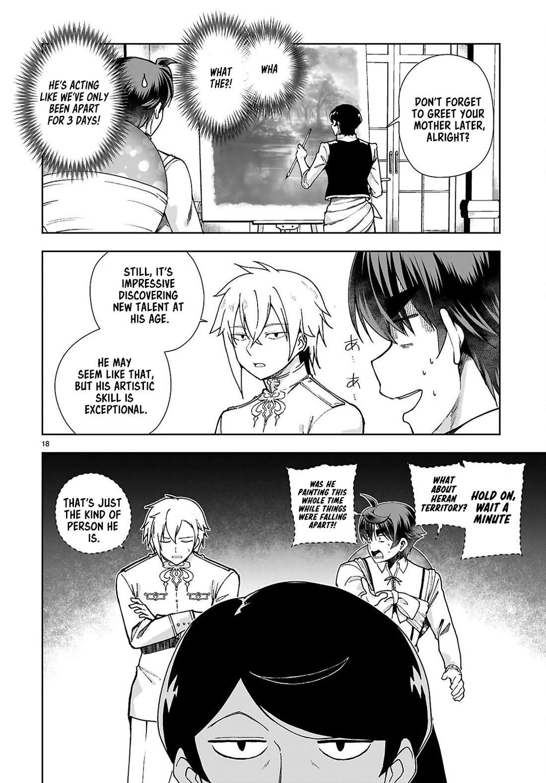 Botsuraku Youtei Nanode, Kajishokunin wo Mezasu chapter 93 page 18