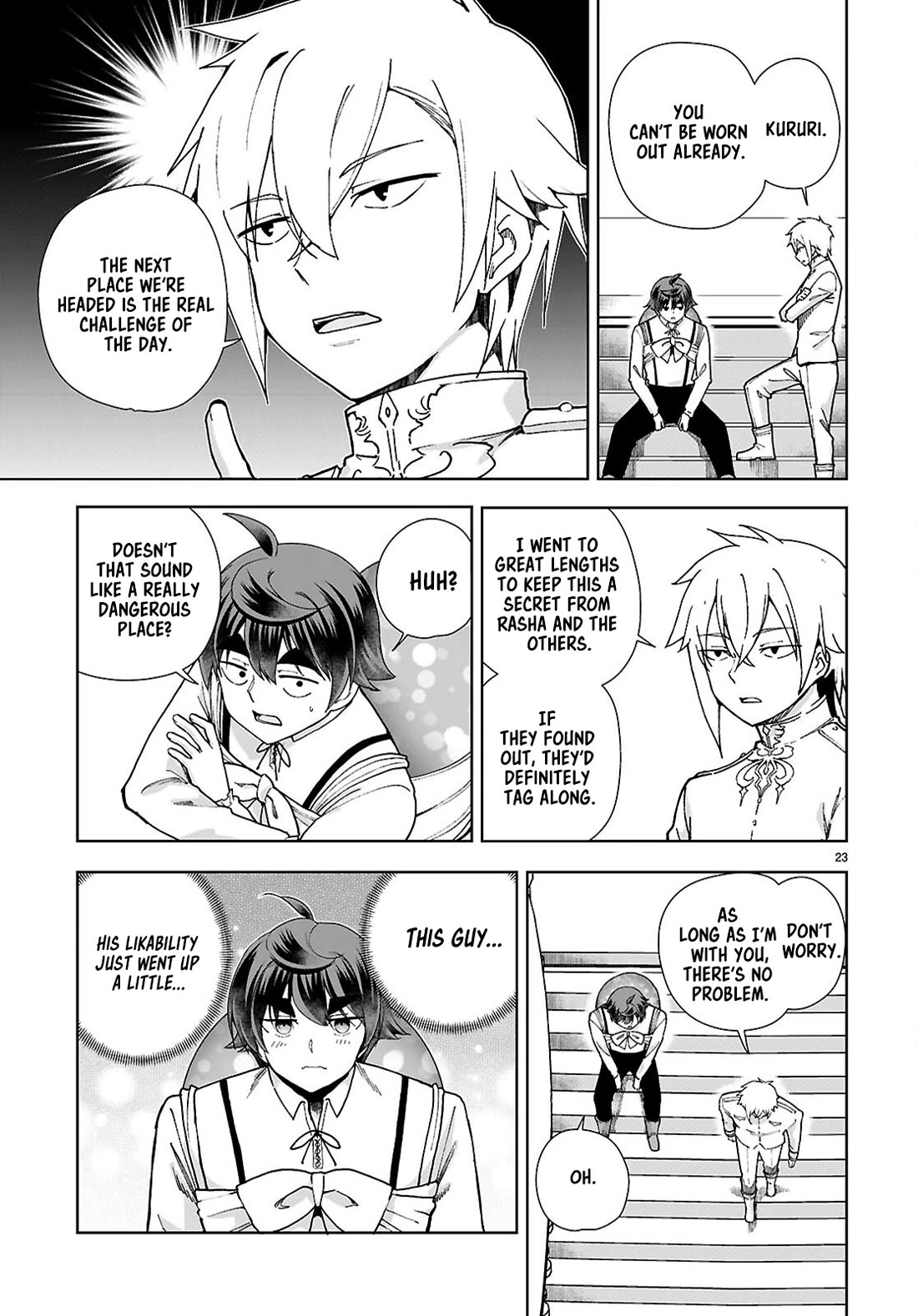 Botsuraku Youtei Nanode, Kajishokunin wo Mezasu chapter 93 page 23