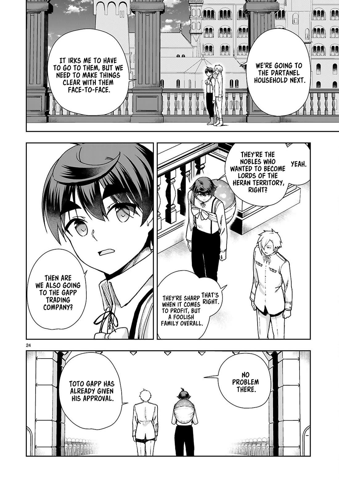 Botsuraku Youtei Nanode, Kajishokunin wo Mezasu chapter 93 page 24