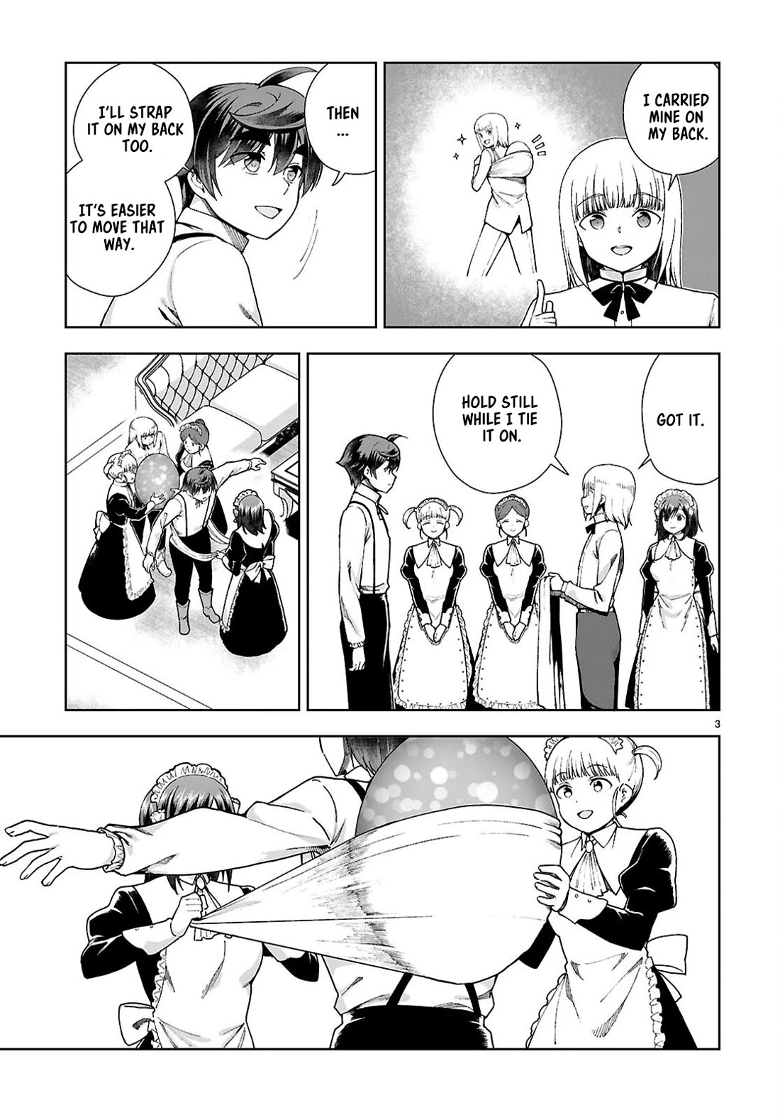 Botsuraku Youtei Nanode, Kajishokunin wo Mezasu chapter 93 page 3