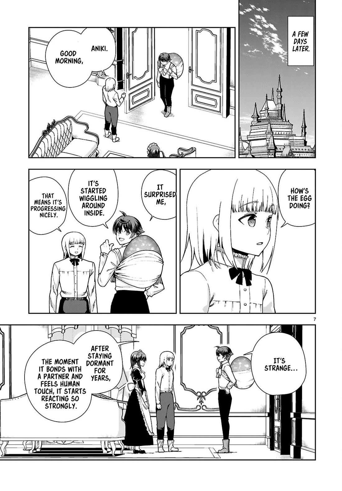 Botsuraku Youtei Nanode, Kajishokunin wo Mezasu chapter 93 page 7