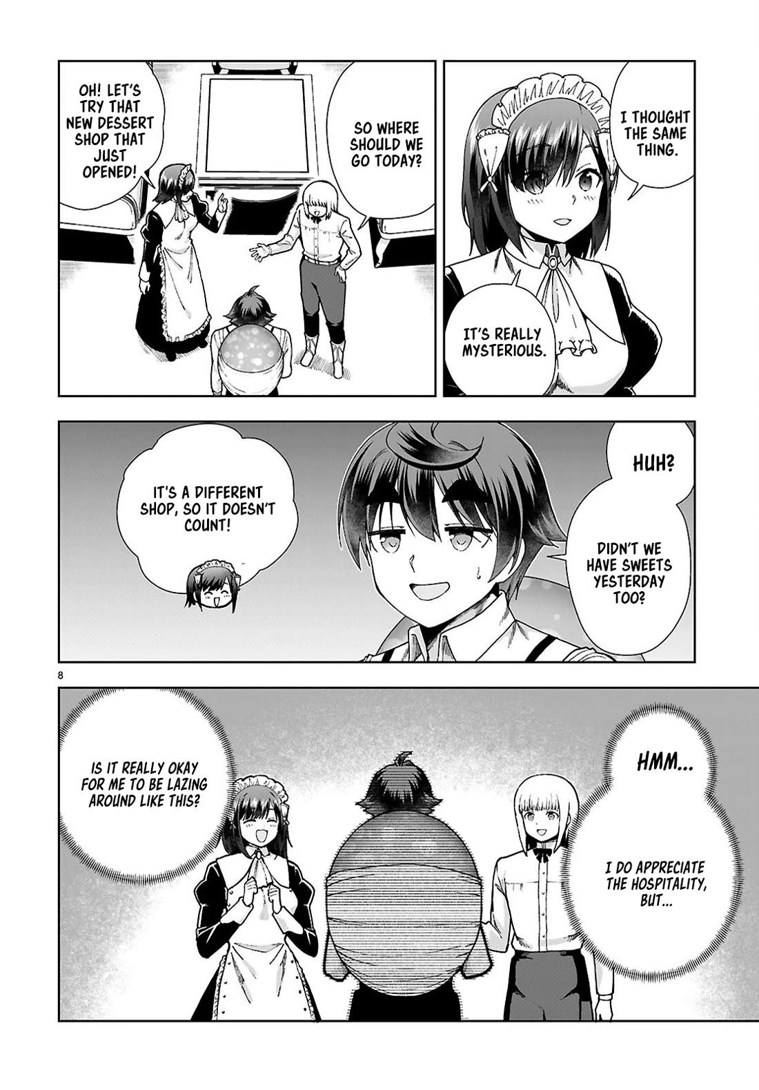 Botsuraku Youtei Nanode, Kajishokunin wo Mezasu chapter 93 page 8