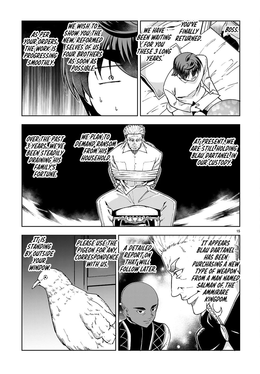 Botsuraku Youtei Nanode, Kajishokunin wo Mezasu chapter 94 page 15