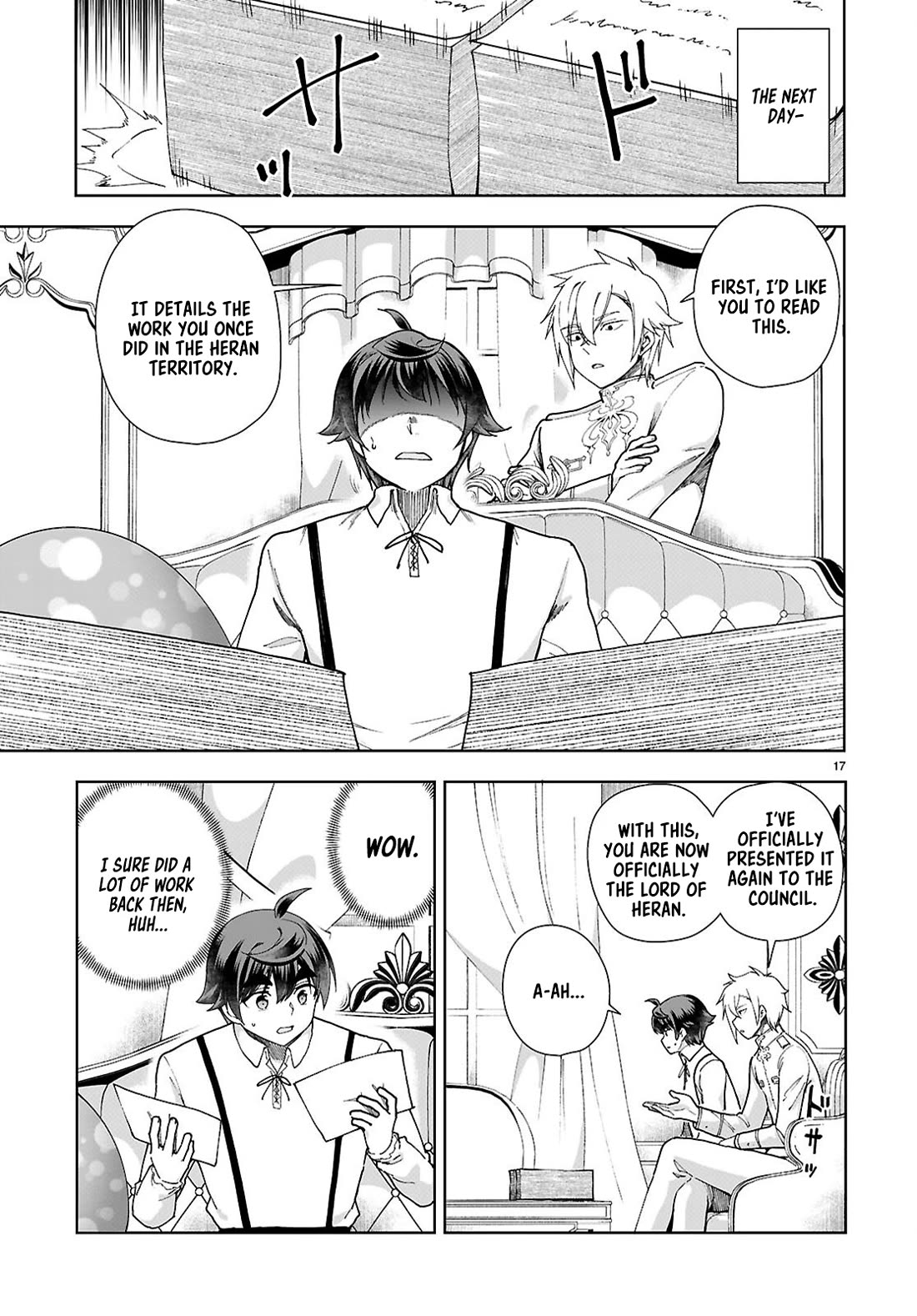 Botsuraku Youtei Nanode, Kajishokunin wo Mezasu chapter 94 page 17