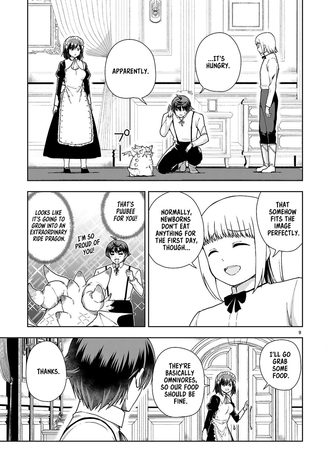 Botsuraku Youtei Nanode, Kajishokunin wo Mezasu chapter 95 page 11