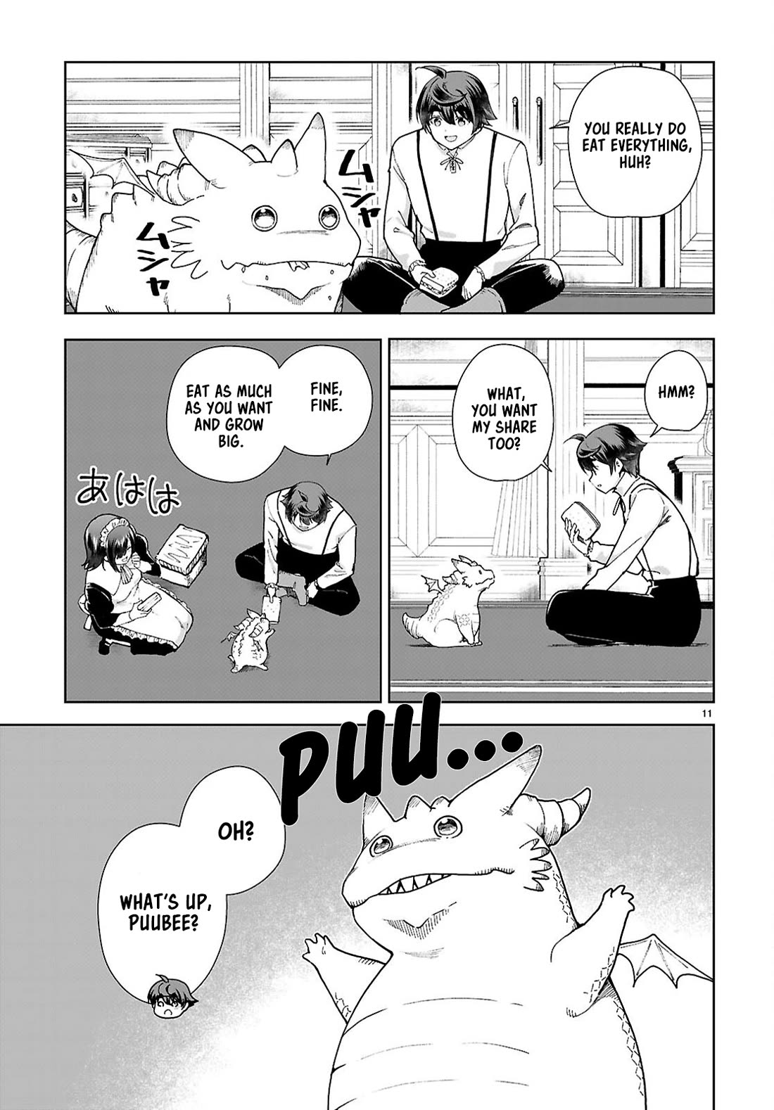 Botsuraku Youtei Nanode, Kajishokunin wo Mezasu chapter 95 page 13