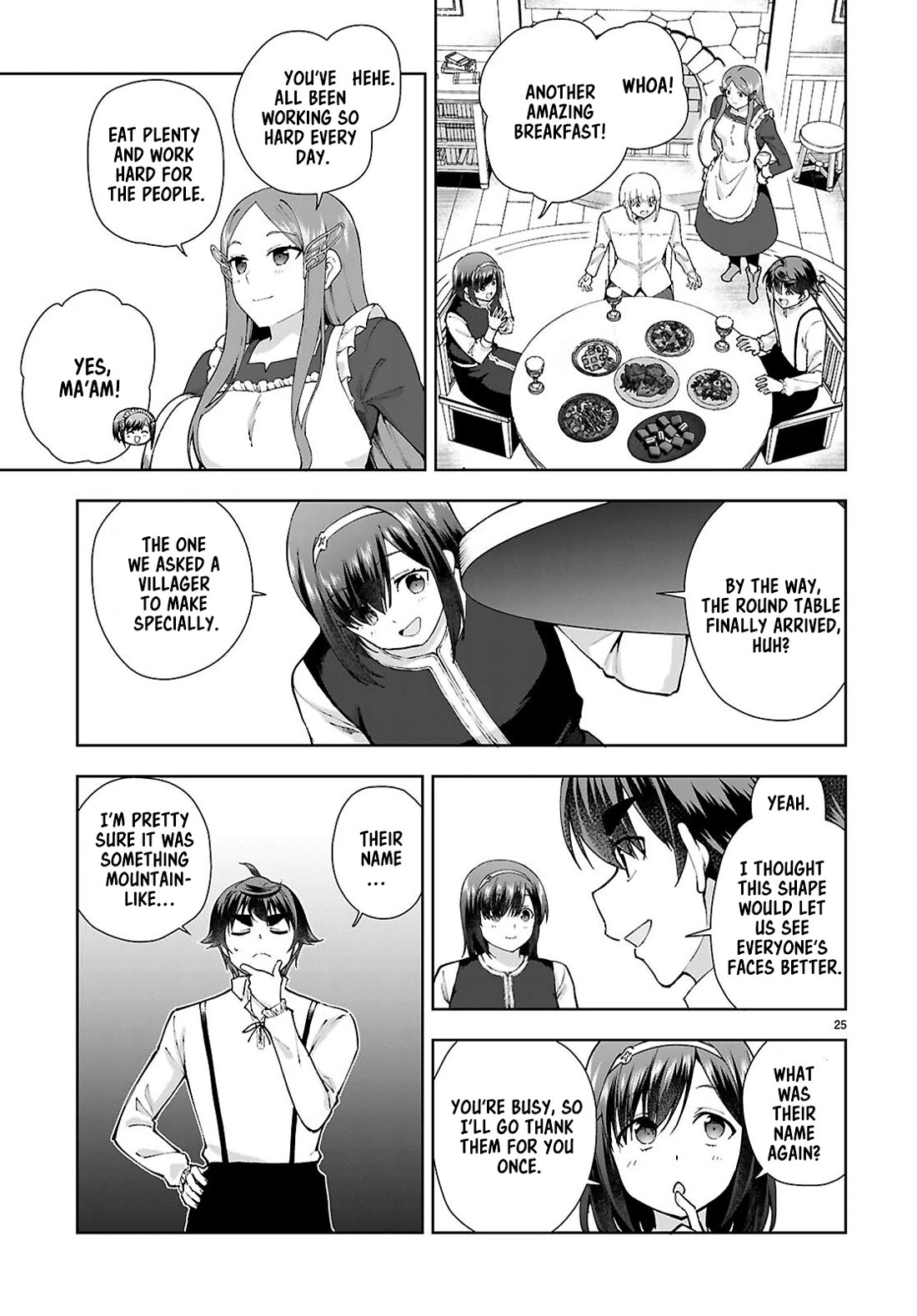 Botsuraku Youtei Nanode, Kajishokunin wo Mezasu chapter 96 page 25