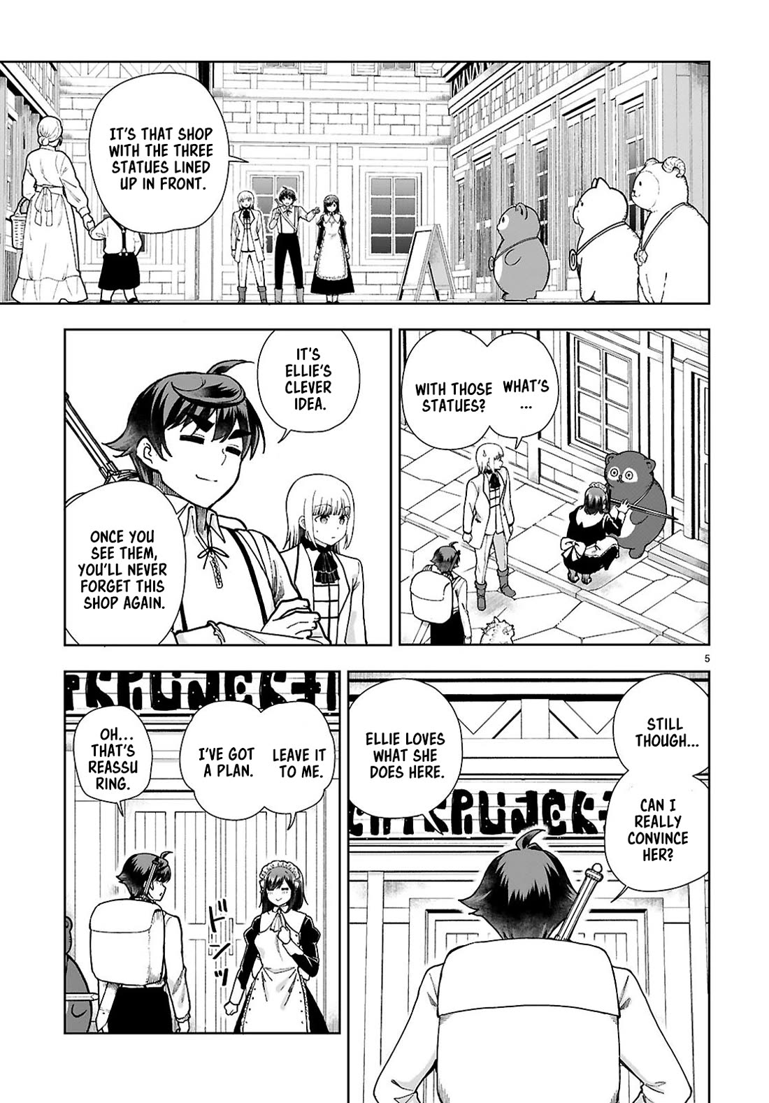 Botsuraku Youtei Nanode, Kajishokunin wo Mezasu chapter 96 page 5