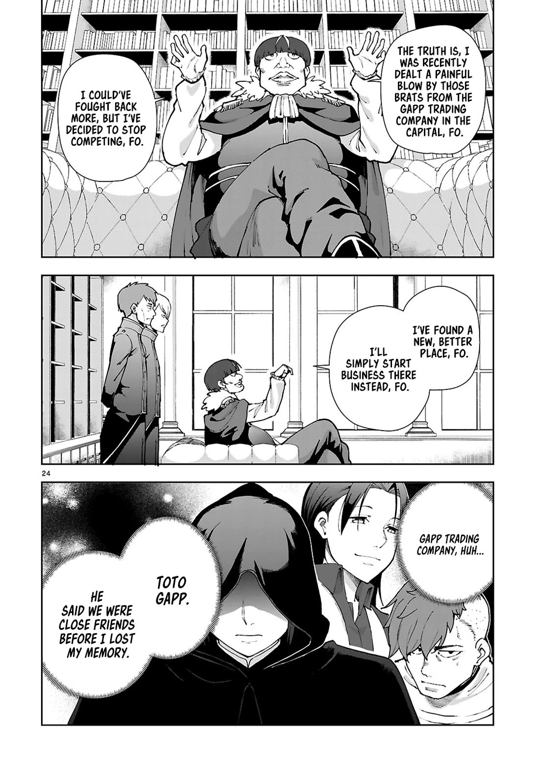 Botsuraku Youtei Nanode, Kajishokunin wo Mezasu chapter 97 page 24