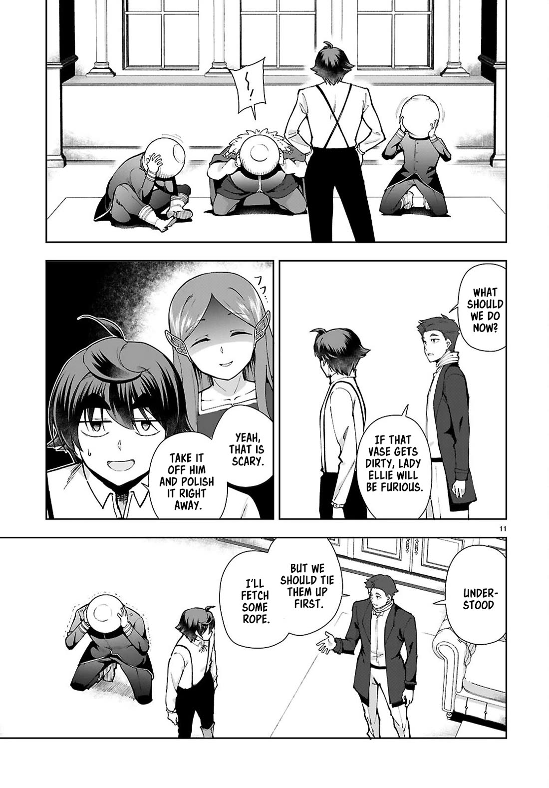 Botsuraku Youtei Nanode, Kajishokunin wo Mezasu chapter 98 page 11